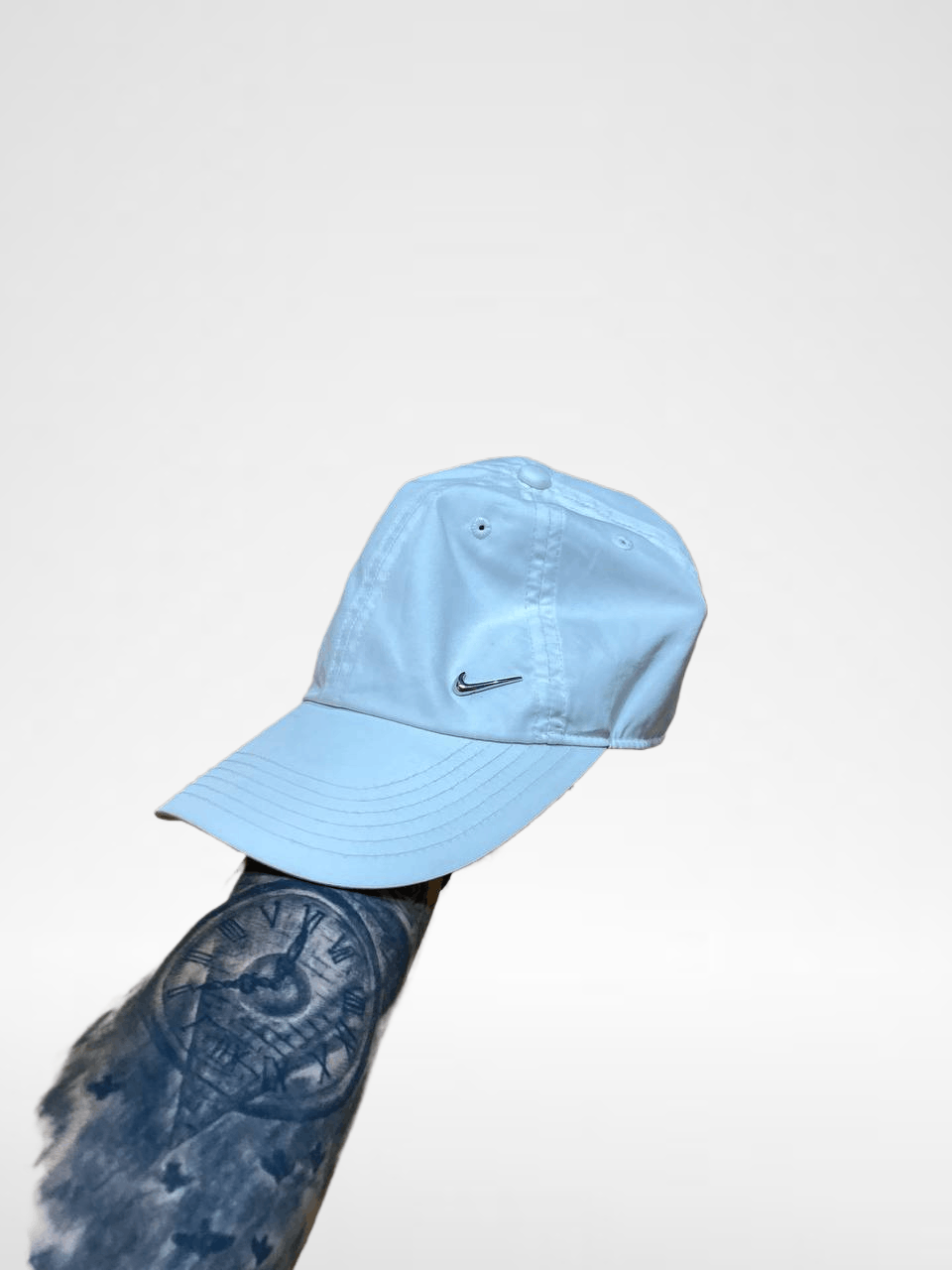 Nike VINTAGE White Cap One Size Logo Metal NIKE Size ONE SIZE - 1 Thumbnail