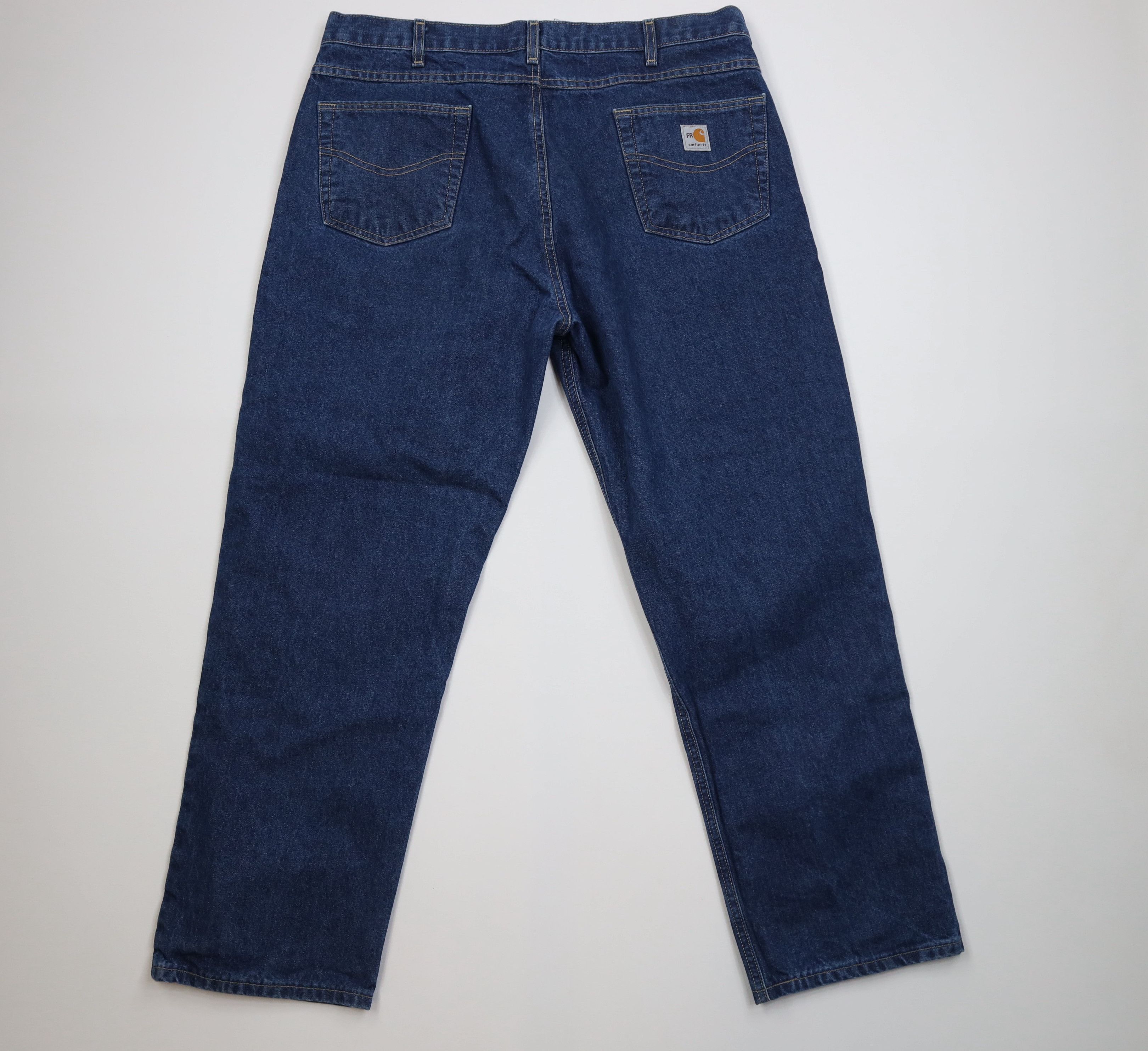 Carhartt Vintage Y2K Carhartt FR Resistant Relaxed Fit Wide Leg Jeans Size US 40 / EU 56 - 12 Thumbnail