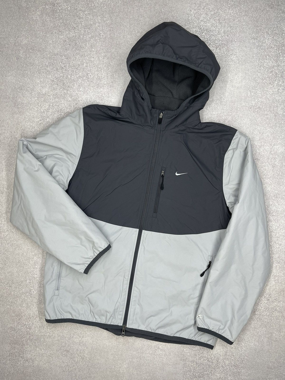 Vintage Nike Athletic Nylon Jacket Basic Logo Swoosh Y2K TN