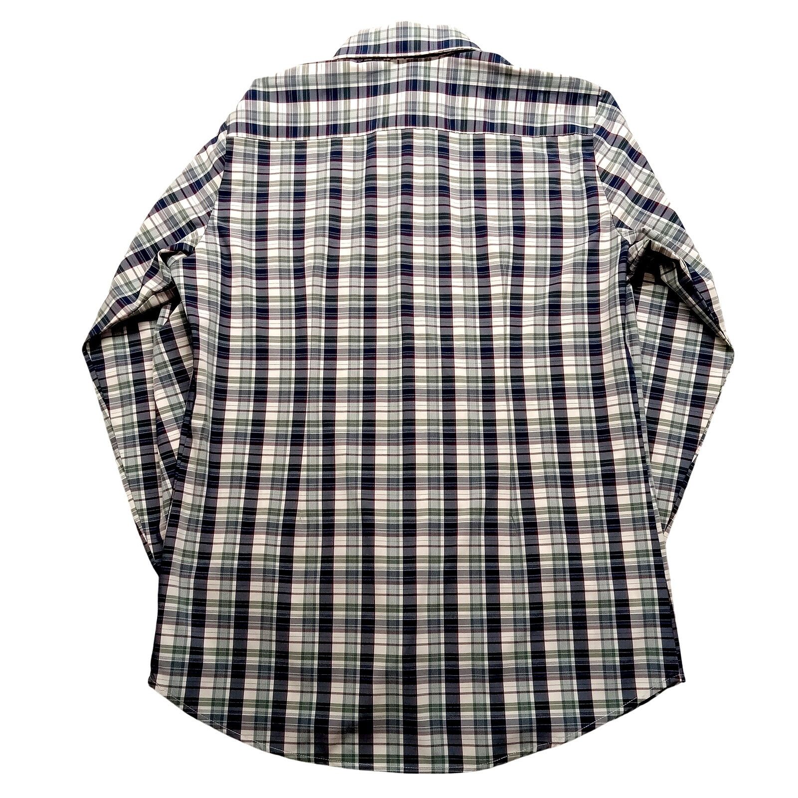 Mizzen+Main Mizzen+Main Shirt L Men's Leeward Trim Fit Blue Plaid Size US L / EU 52-54 / 3 - 2 Thumbnail
