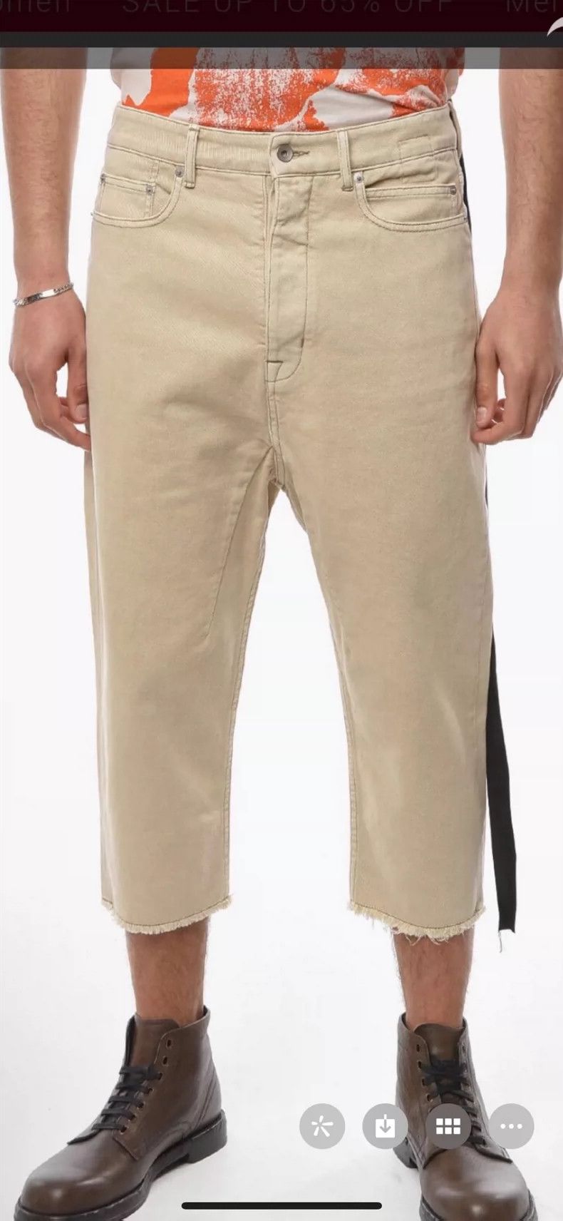 Rick Owens Rick Owens Ribbon Jeans Size US 33 - 1 Thumbnail