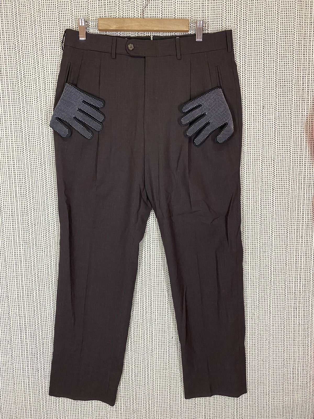 ‼️ERMENEGILDO ZEGNA CASUAL PANTS WOOL MATERIAL SIZE 34‼️