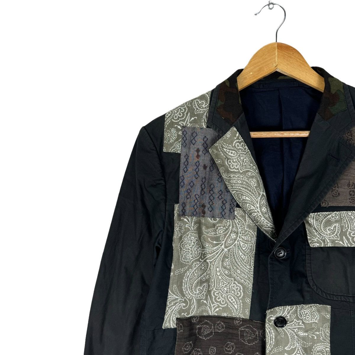 CDG by Comme des Garcons 🌟CDG HOMME FW2009 PATCHWORK BLAZER LIKE JUNYA WATANABE Size US M / EU 48-50 / 2 - 6 Thumbnail
