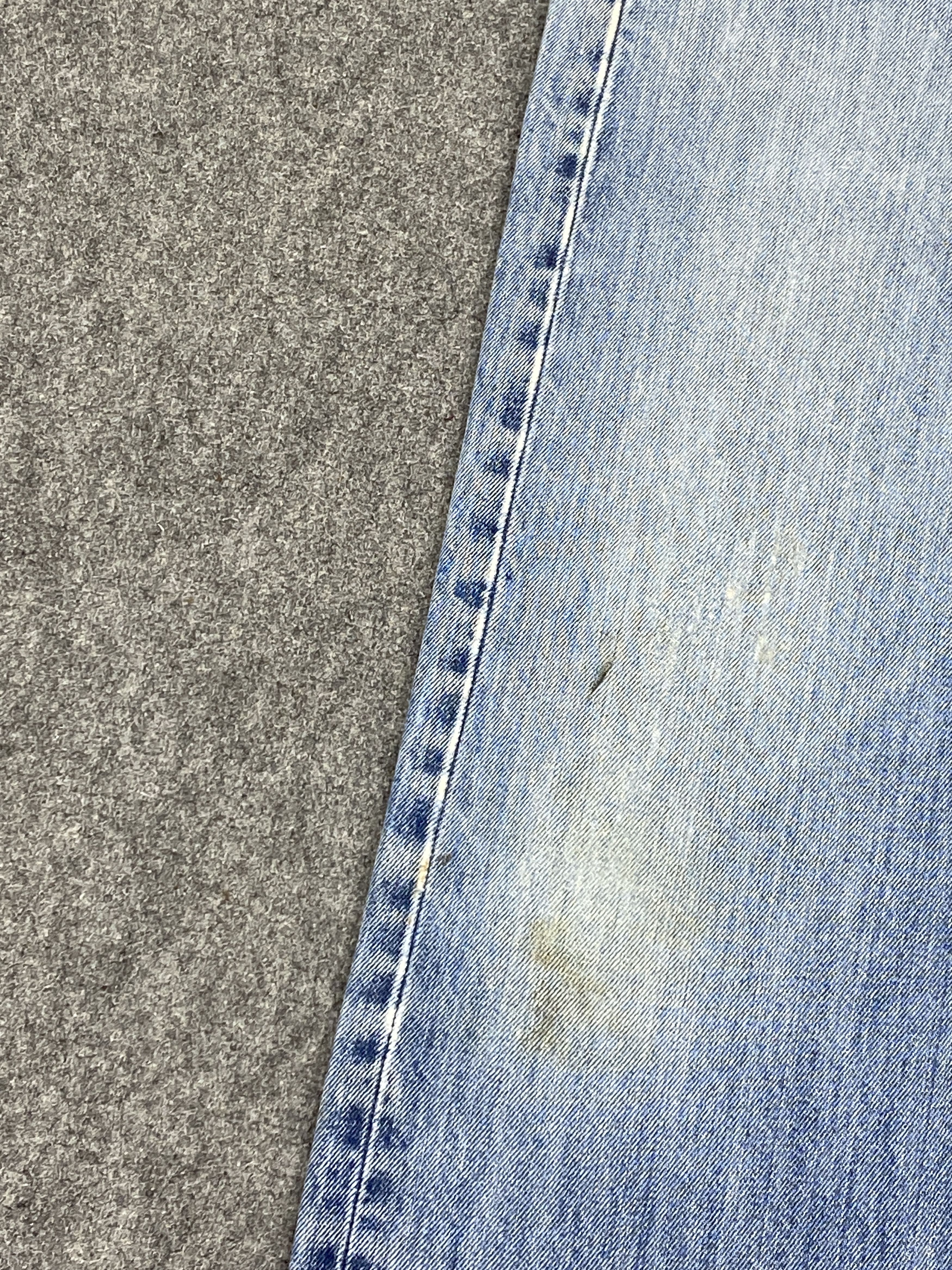 Levi's × Vintage Vintage Levis 501 Distressed Blue Denim Jeans DP2816 Size US 35 - 12 Thumbnail