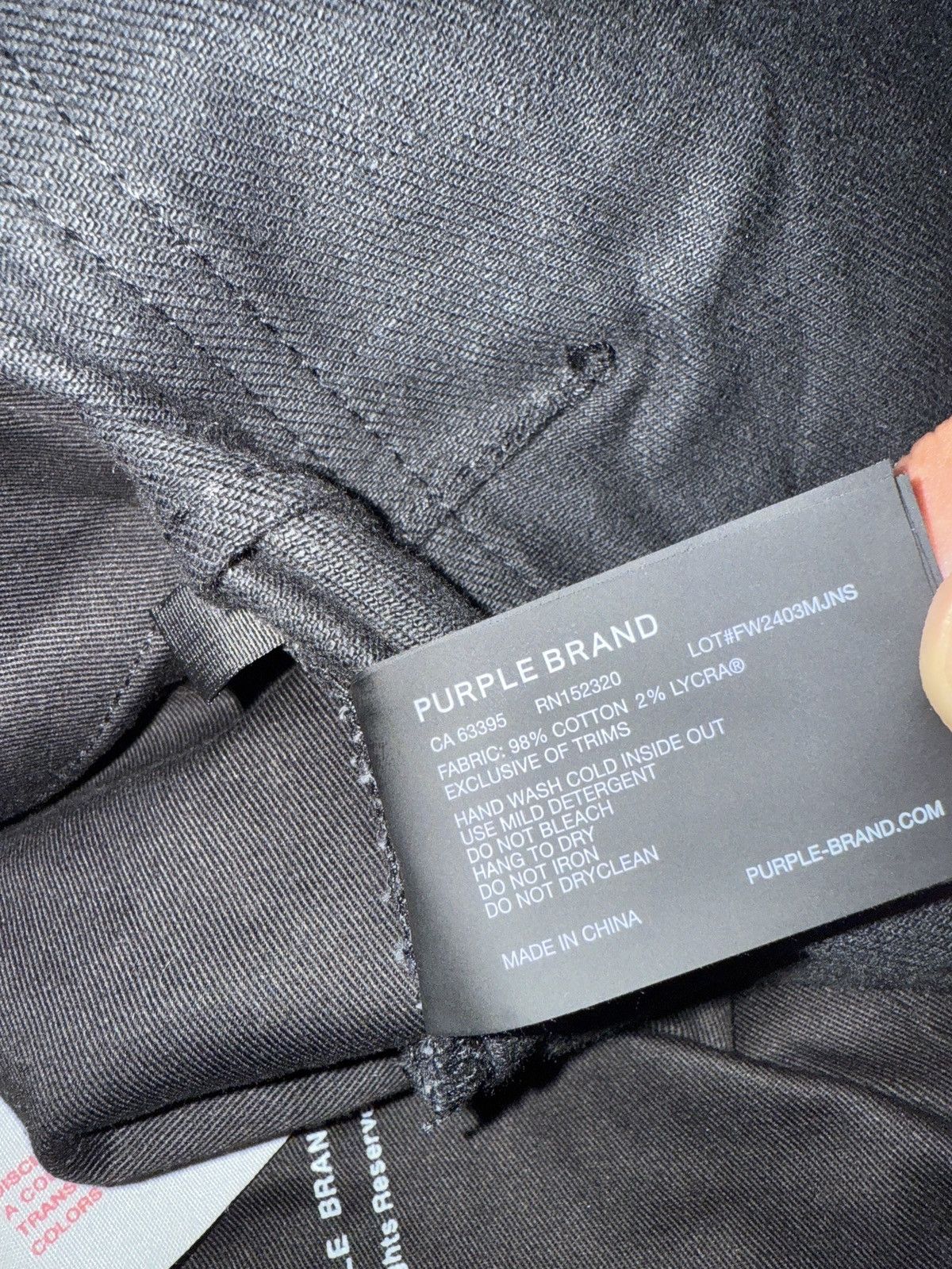 Purple Brand Purple Brand Jeans Size US 34 / EU 50 - 15 Thumbnail