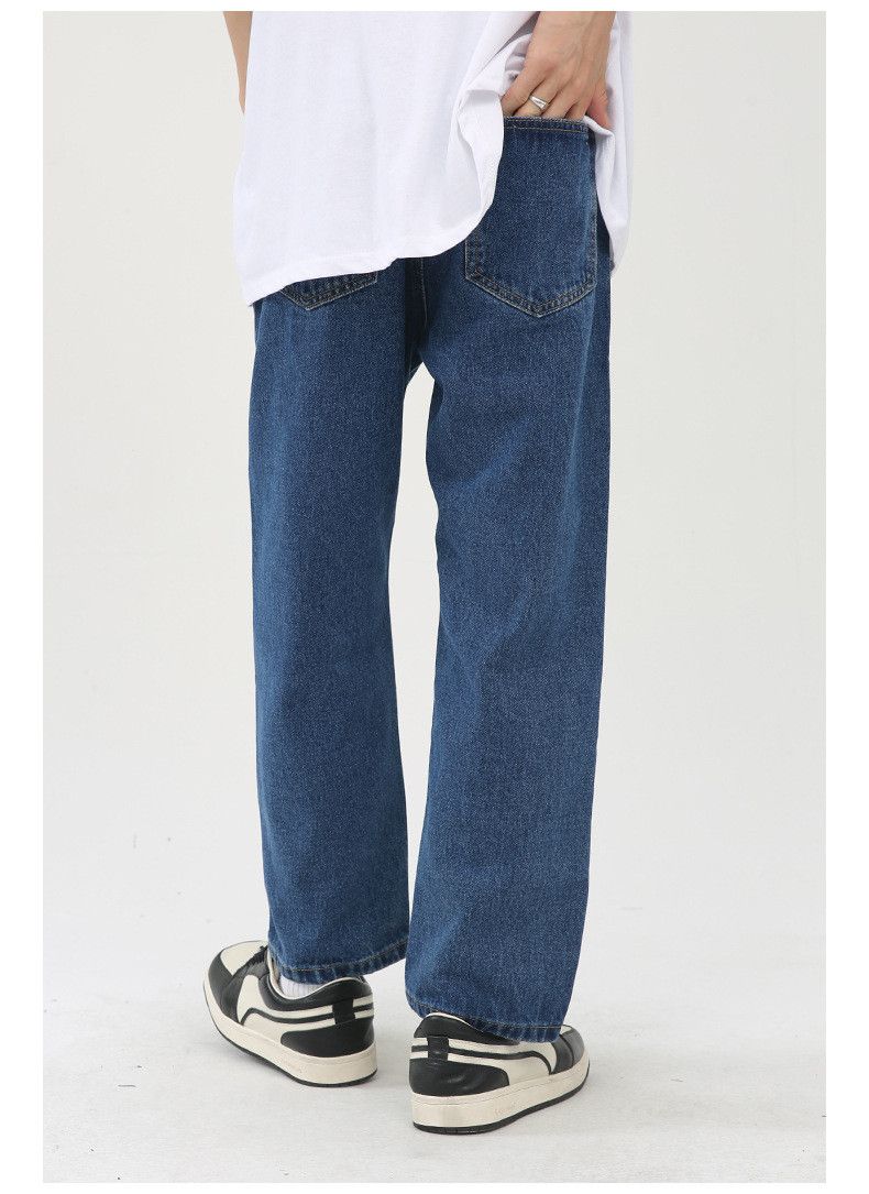 Japanese Brand Japanese retro trend casual straight jeans y2k Size US 32 / EU 48 - 4 Thumbnail