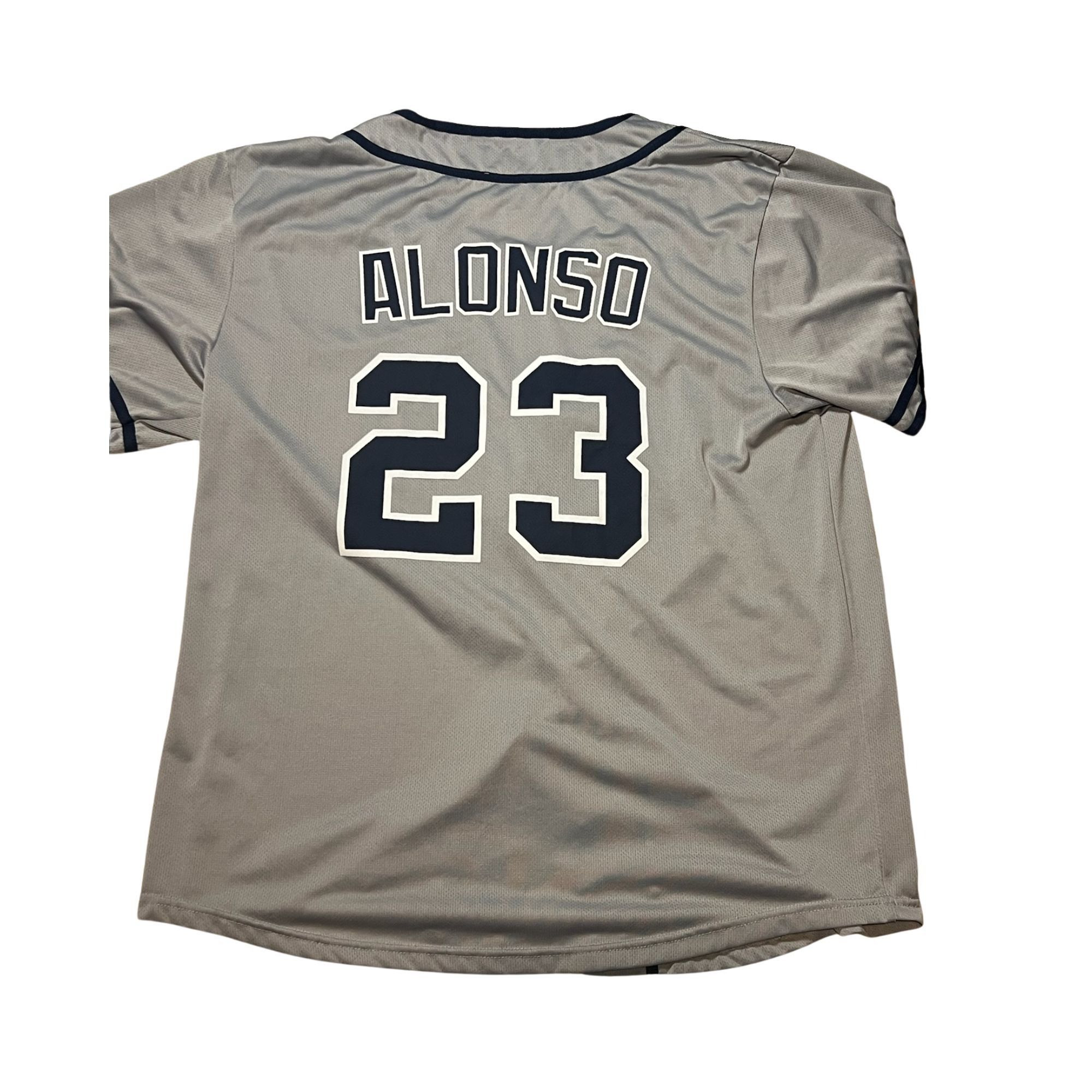 MLB Mens San Diego Padres MLB Authentic #23 Alonso Jersey Gray S Size US XL / EU 56 / 4 - 3 Thumbnail