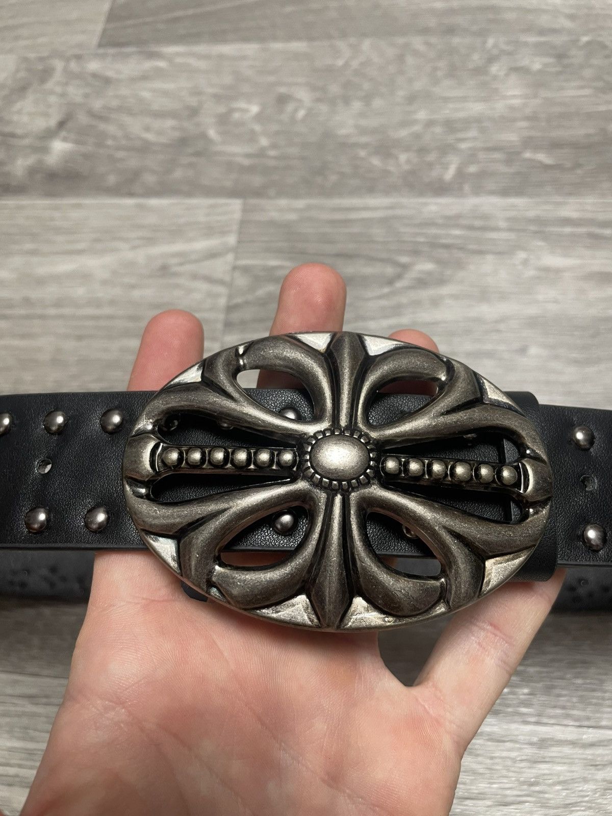 Other Y2K Studded Belt – Gothic Cross – Emo Punk Rock Size ONE SIZE - 3 Thumbnail