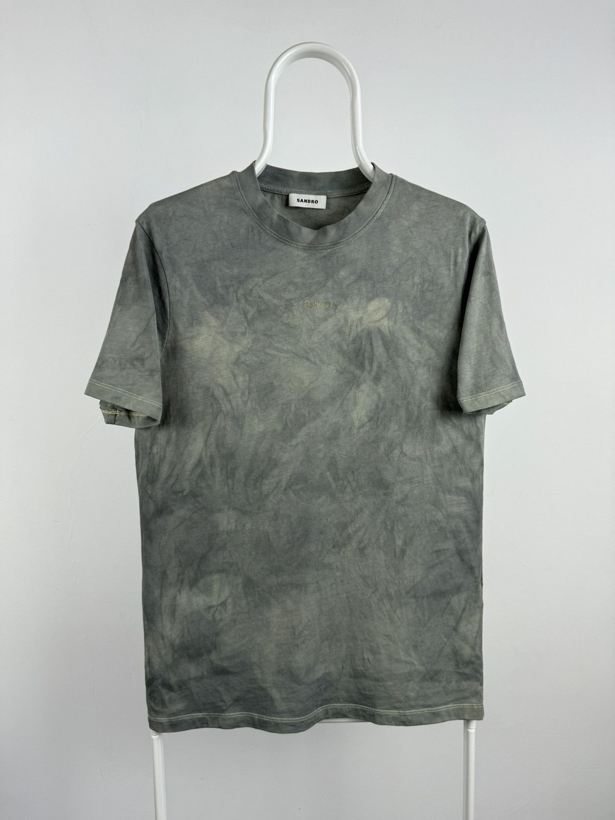 Sandro Sandro Tye Dye Center Logo Tee Size US S / EU 44-46 / 1 - 1 Thumbnail