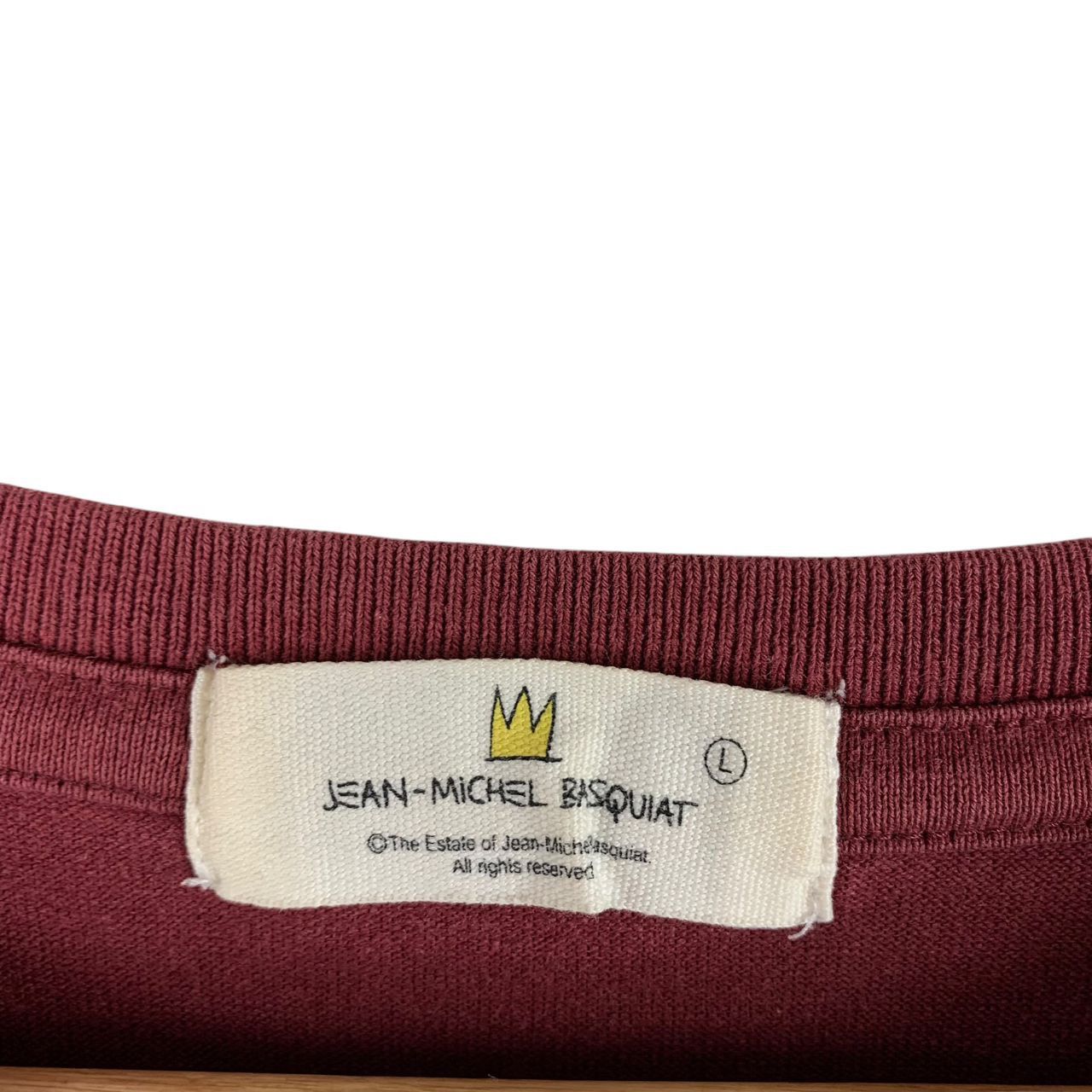 Jean-Michel Basquiat Vintage JEAN MICHEL BASQUIAT pop art tee shirt Size US L / EU 52-54 / 3 - 3 Thumbnail