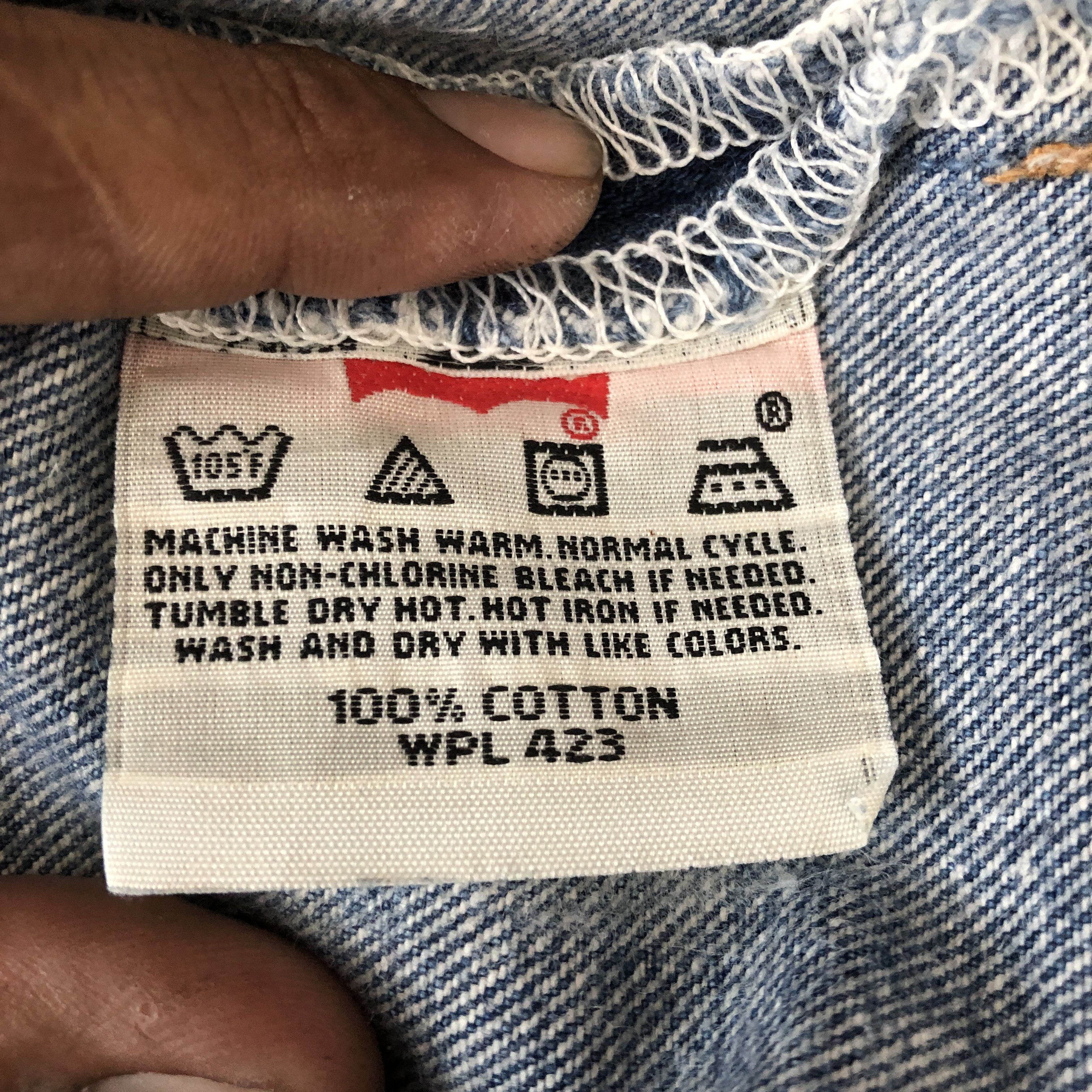 Levi's Vintage Levi's 501 Distressed Jeans Levis Light Wash Denim Size US 32 / EU 48 - 10 Thumbnail