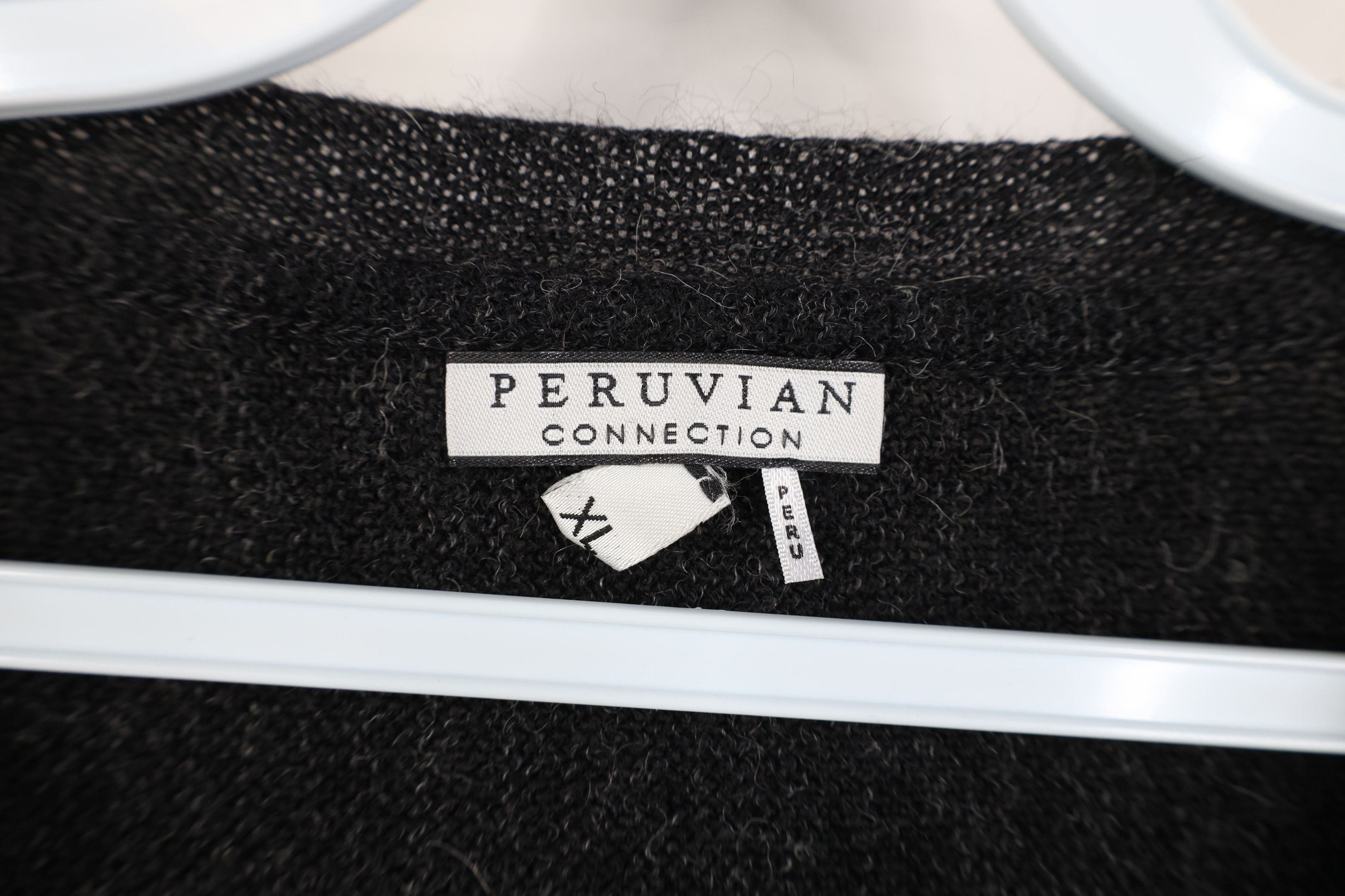 Vintage Vintage 90s Streetwear Wool V-Neck Sweater Vest Dark Gray Size US XL / EU 56 / 4 - 4 Thumbnail