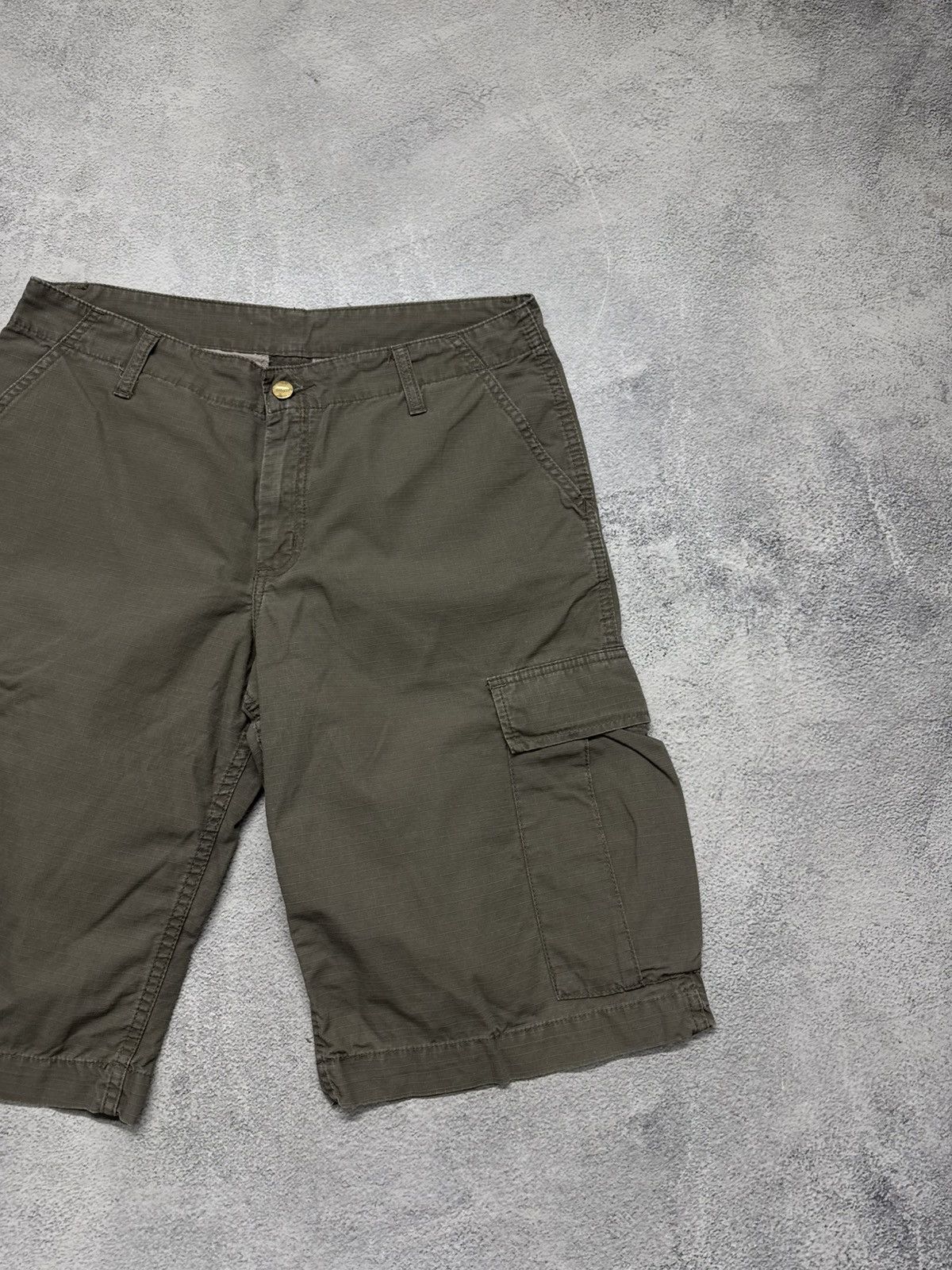 Carhartt Vintage Y2k Carhartt Cargo Shorts Size US 30 / EU 46 - 12 Thumbnail