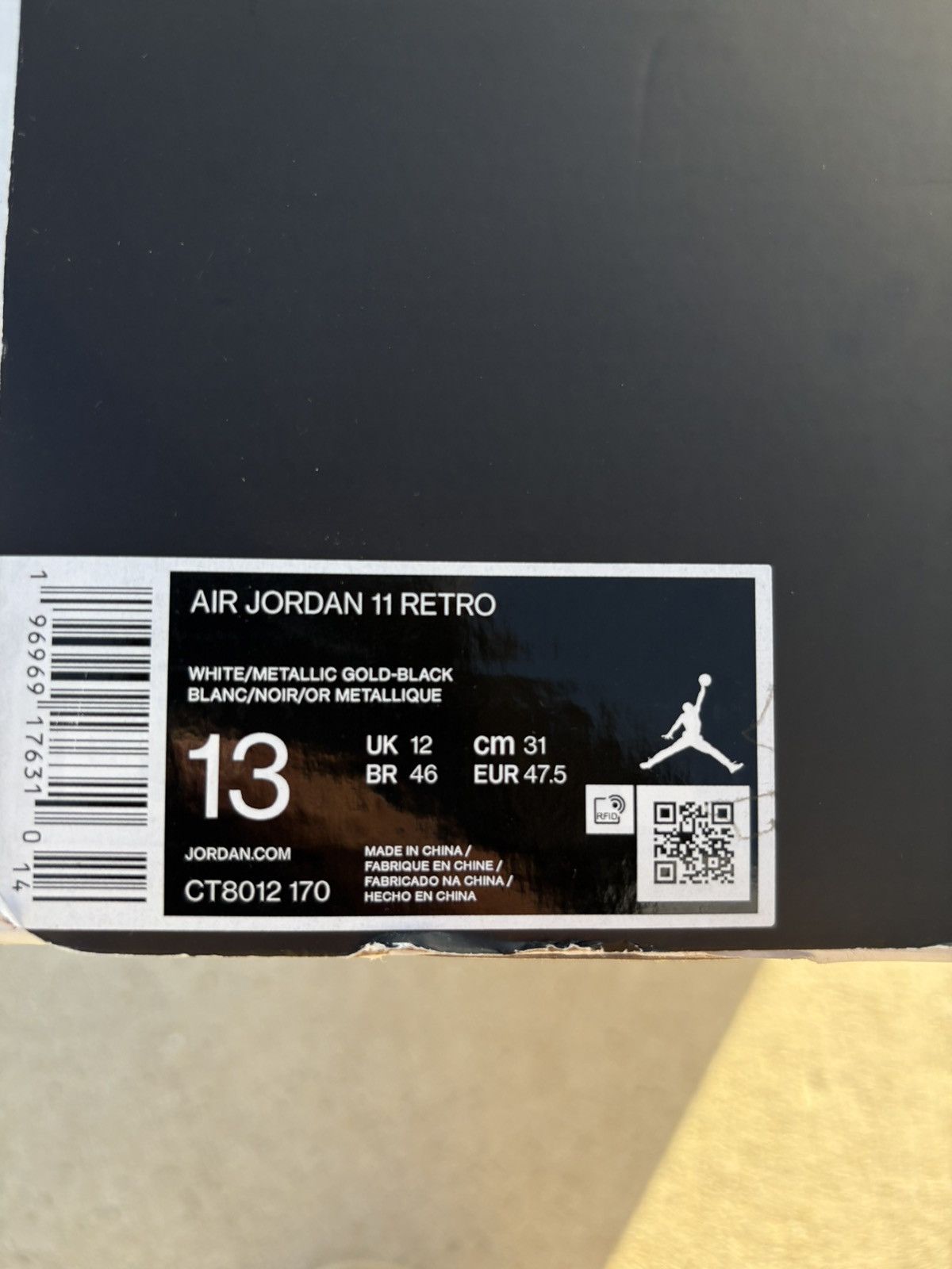 Jordan Brand NIKE AIR JORDAN 11 GRATITUDE 2023 RETRO Size 13/ Great Shape Size US 13 / EU 46 - 10 Thumbnail