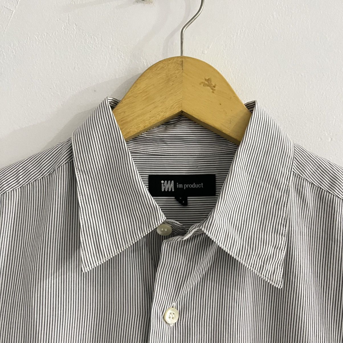 Issey Miyake Issey Miyake - Striped Longsleeve Button Up Size US L / EU 52-54 / 3 - 4 Thumbnail