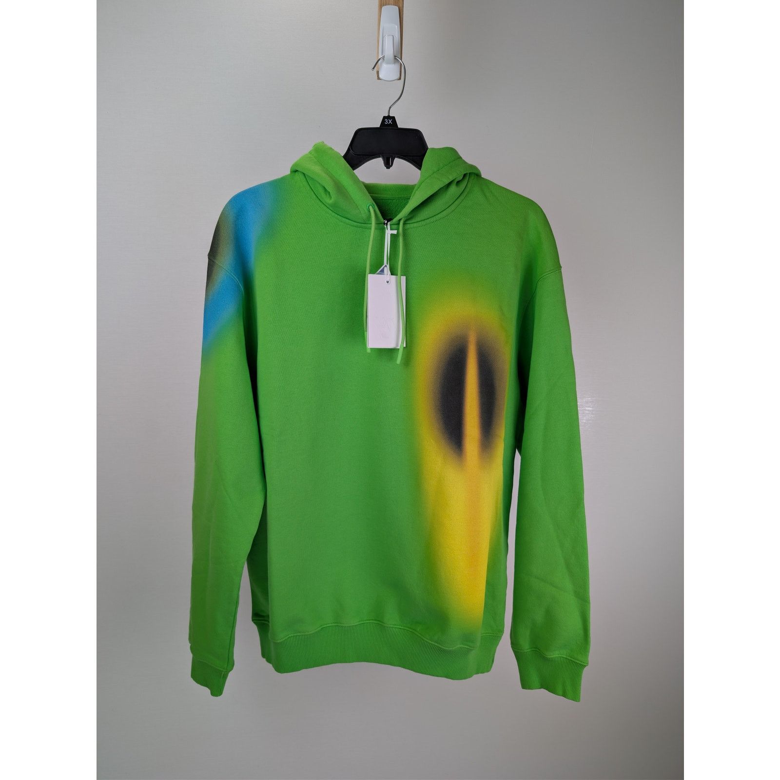 A-COLD-WALL* o1rshd1 Hypergraphic Hoodie in green with a multicolor print Size US L / EU 52-54 / 3 - 1 Thumbnail