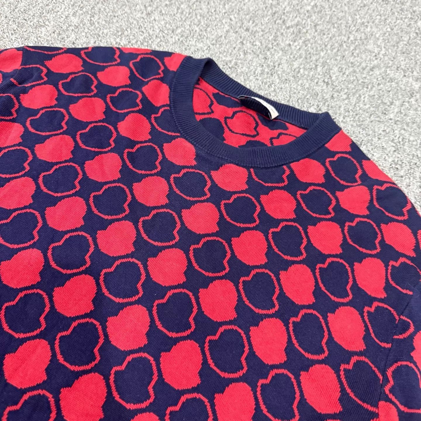Moncler Moncler all over print knit long sleeve L 99 new Size L / US 10 / IT 46 - 3 Thumbnail