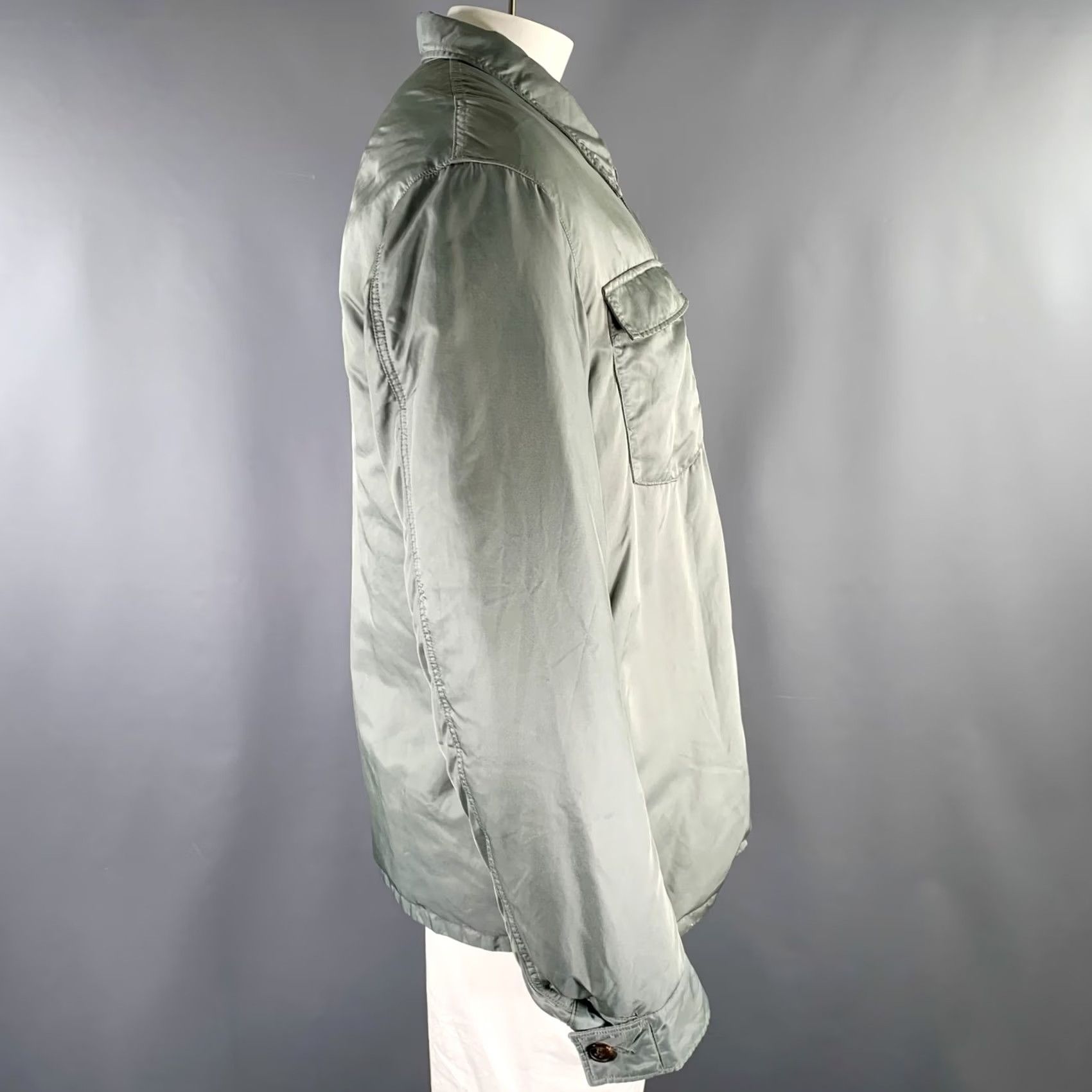 Visvim VISVIM Size L Grey Nylon Down Filled Jacket Mens Size US L / EU 52-54 / 3 - 3 Thumbnail
