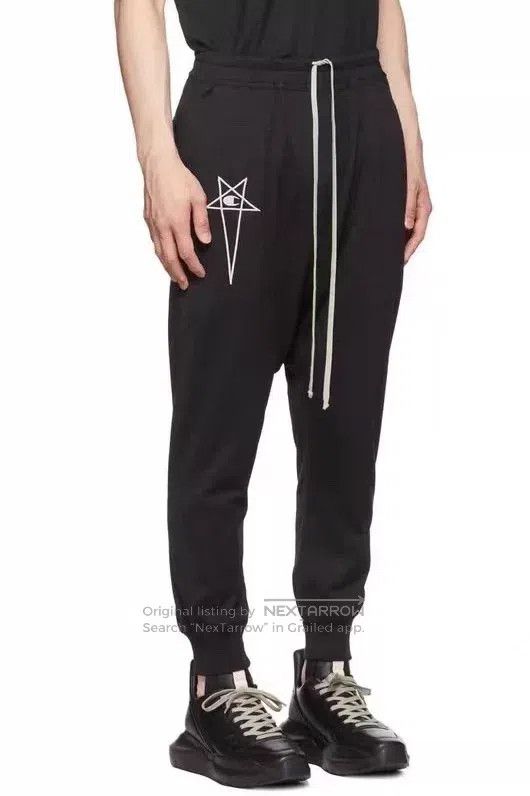 Rick Owens Rick Owens size xs Champion collaboration slouchy crotch pa Size US 28 / EU 44 - 1 Thumbnail