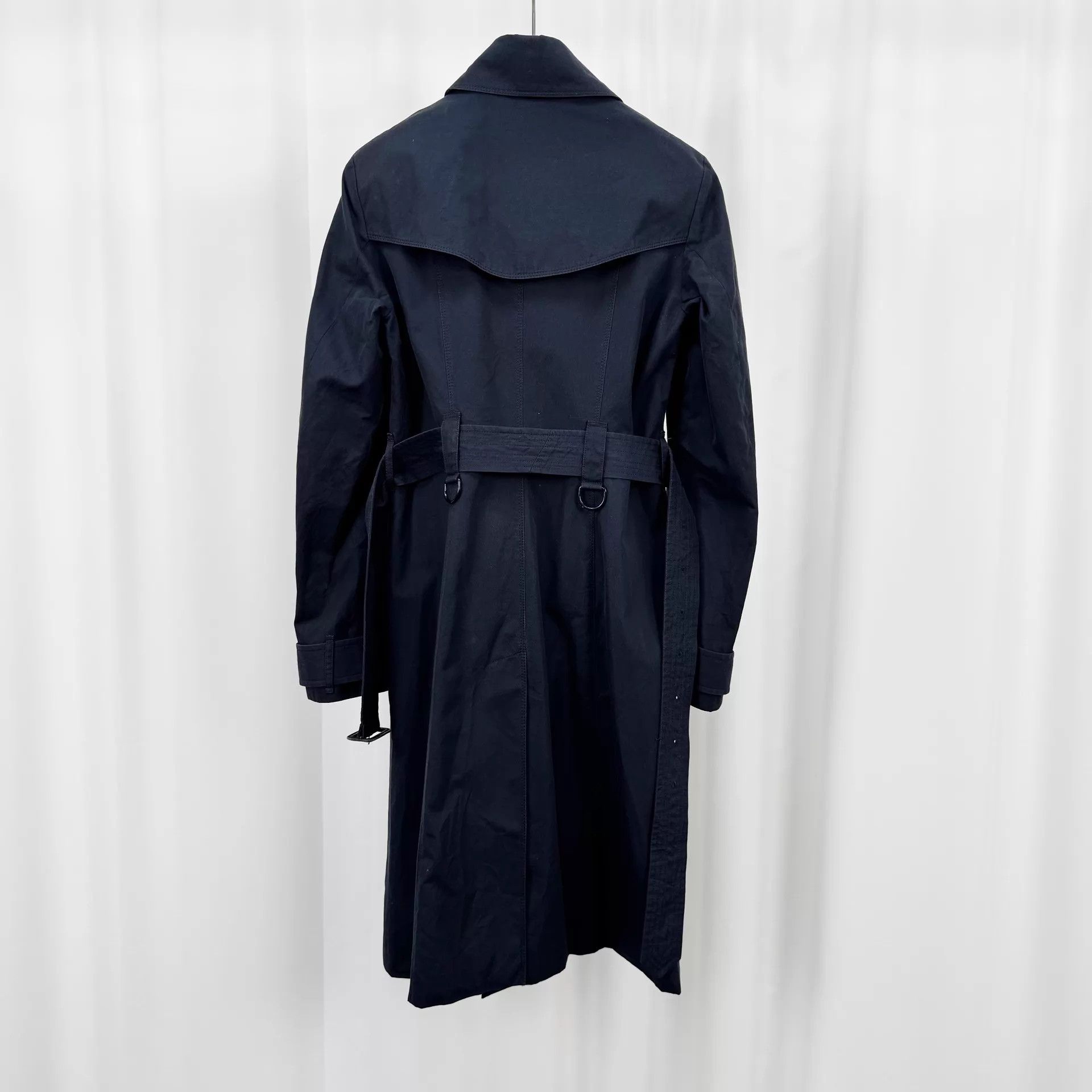 Burberry Burberry Double-Breasted Check Trench Coat UK8 98 New Size S / US 4 / IT 40 - 2 Thumbnail