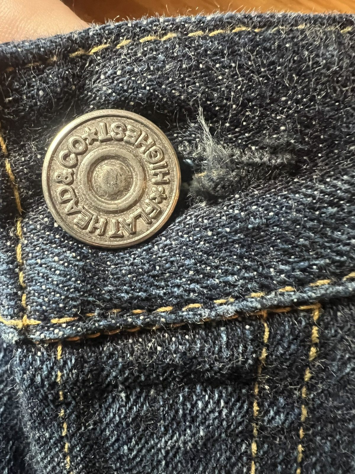 The flathead company jeans 8005A 38 X 36 Super Rare Buckle