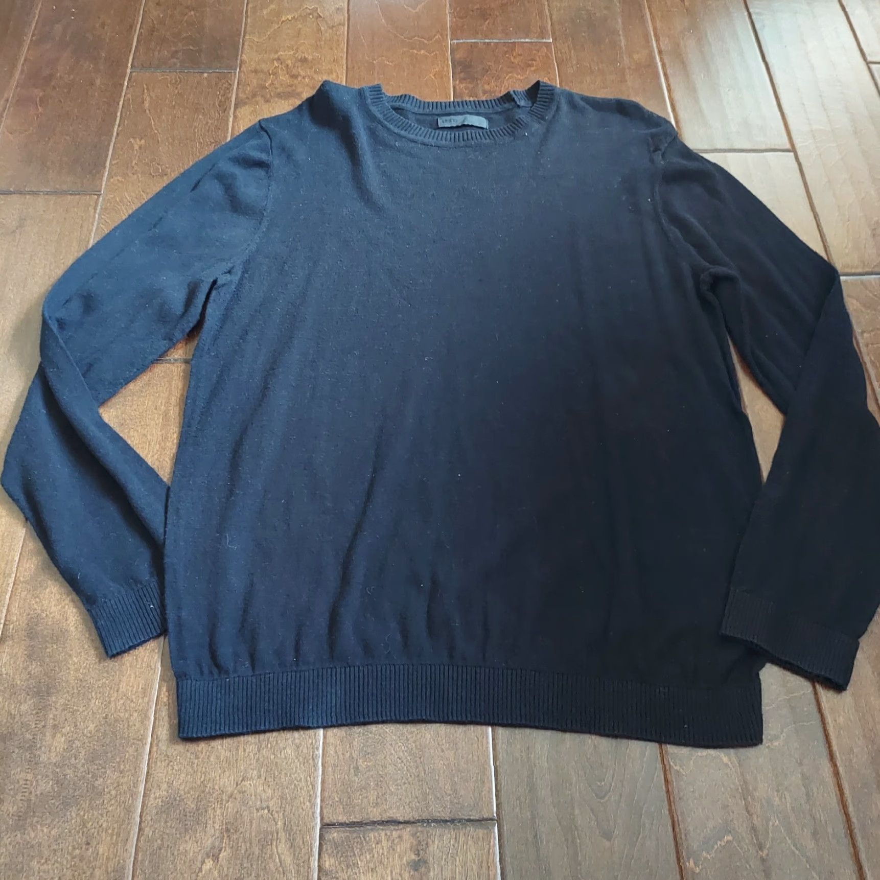 Asos ASOS Navy Blue Long Sleeve Sweater - Size L Men Crew Neck Pullover Knit Cotton Lightweight Fall Winter Size US L / EU 52-54 / 3 - 5 Thumbnail
