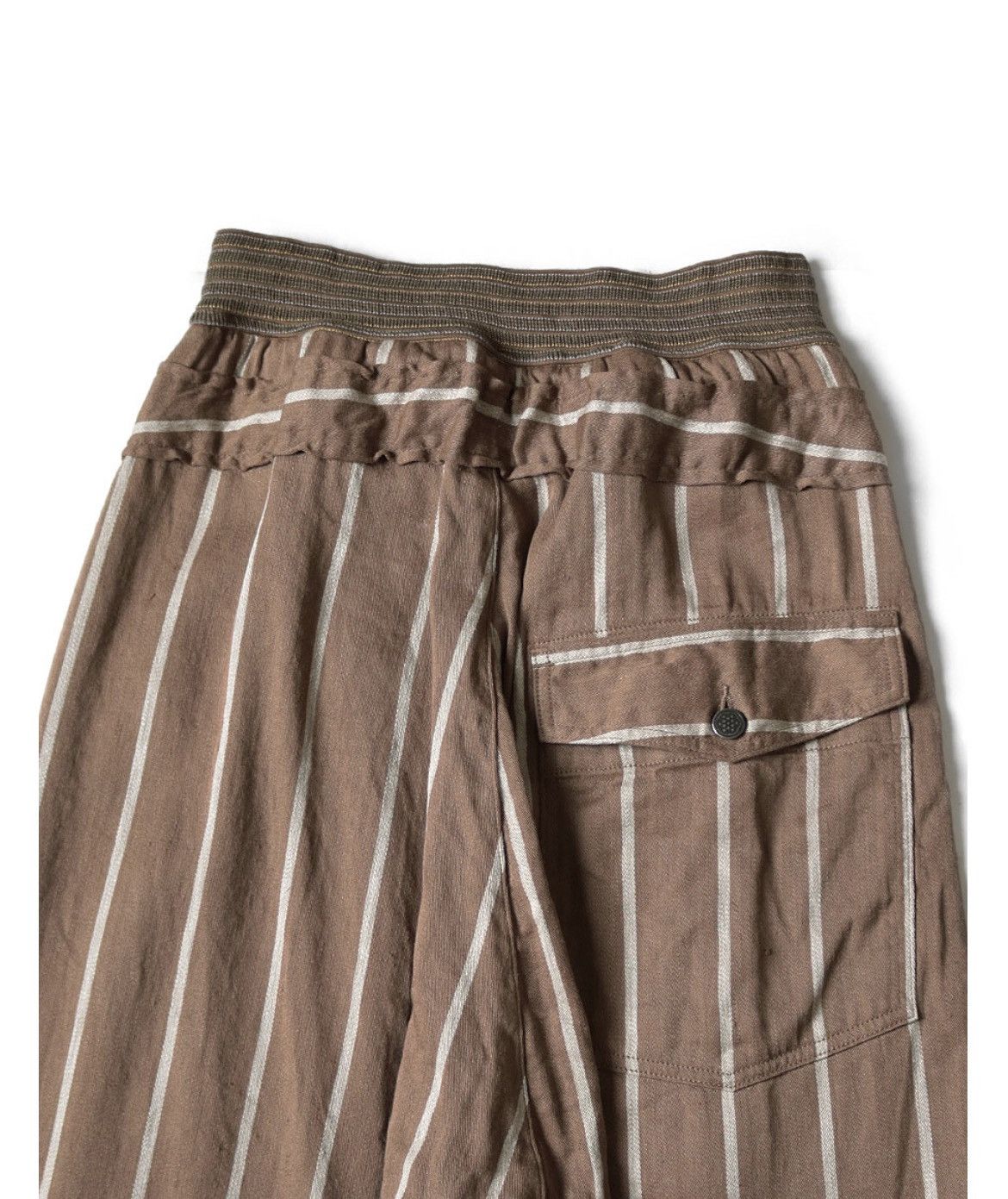 Kapital Linen Phillies Stripe Aviator Suit Cut Pants size 2 Size US 32 / EU 48 - 4 Thumbnail