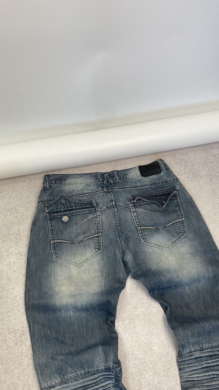 Other Jeans Dirty Pants faded crashed y2k distressed Size US 38 / EU 54 - 12 Thumbnail