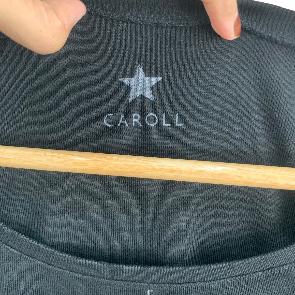 Japanese Brand CAROLL PARIS Rock In Saint Germain Bling Tee Shirt Top Long Size S / US 4 / IT 40 - 7 Thumbnail