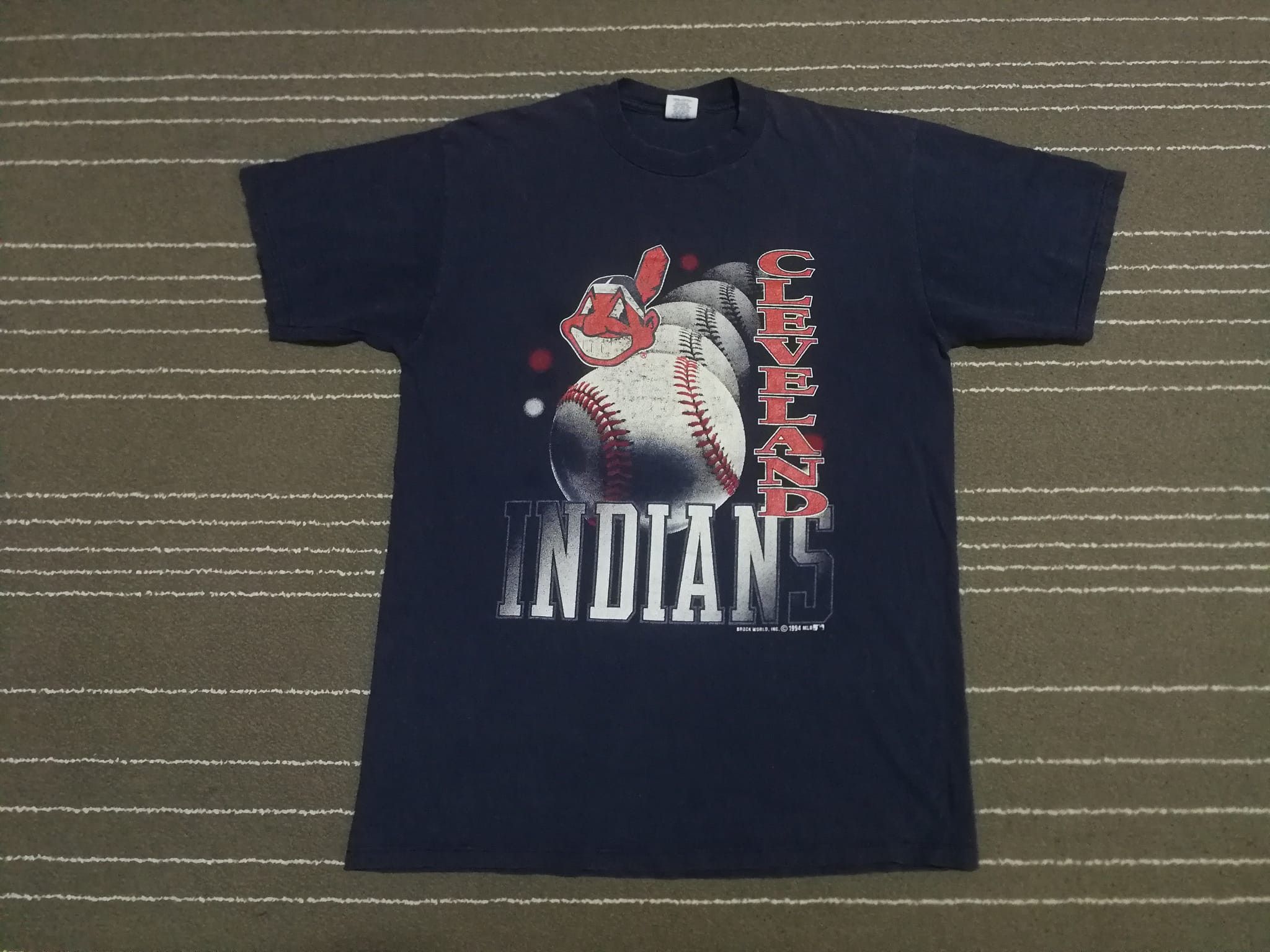MLB × Vintage Vintage CLEVELAND INDIANS mlb 1994 S Size US S / EU 44-46 / 1 - 1 Thumbnail