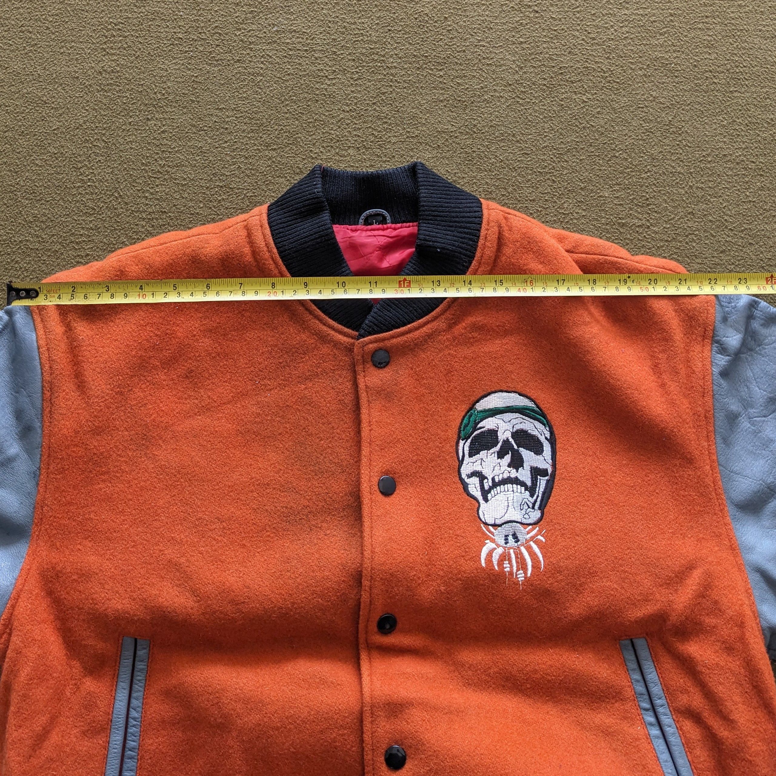 Vintage Vintage Just Brass Native Skull Varsity Jacket Size US M / EU 48-50 / 2 - 6 Thumbnail