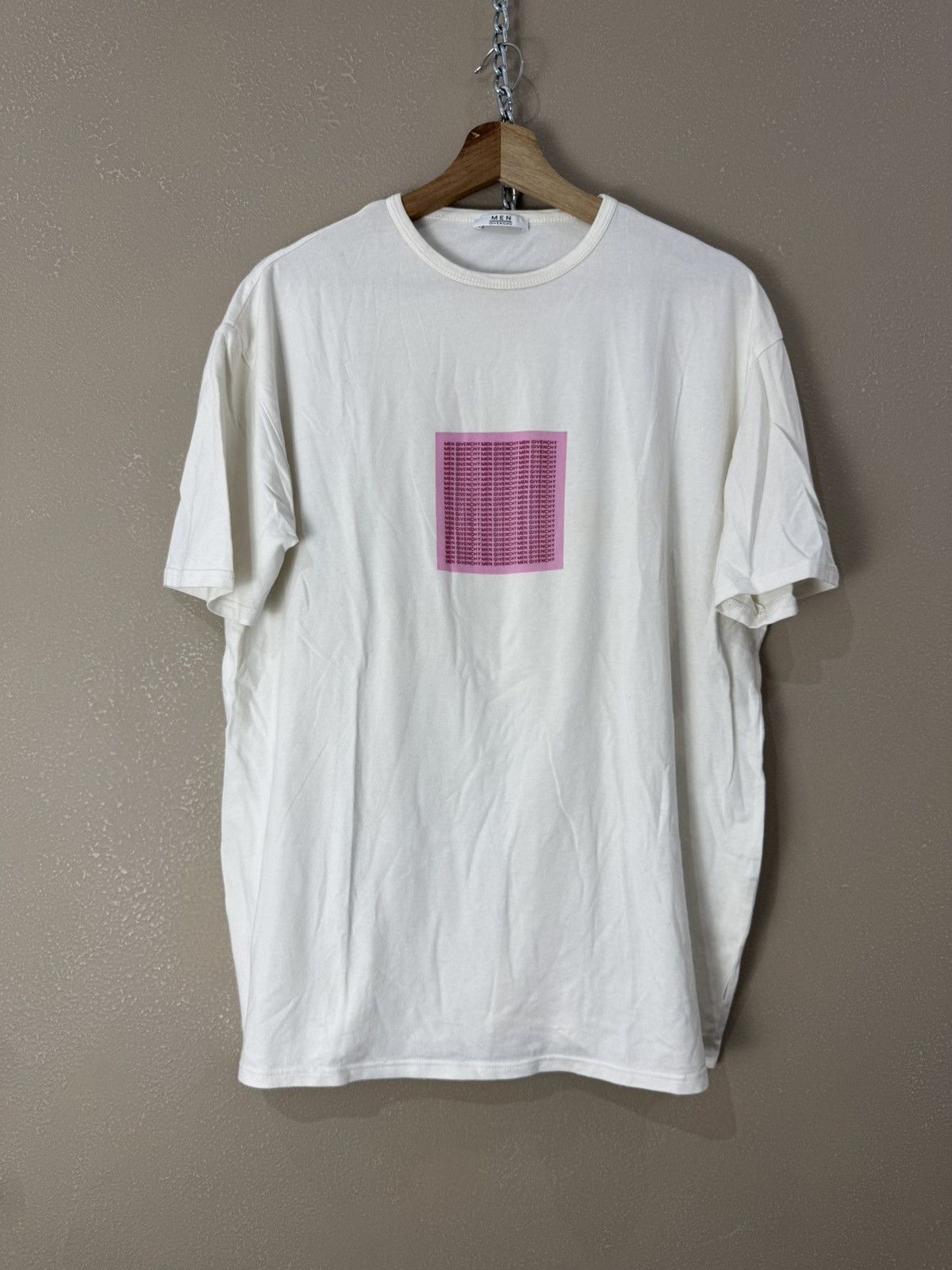 Vintage Men Givenchy Promo Men center logo