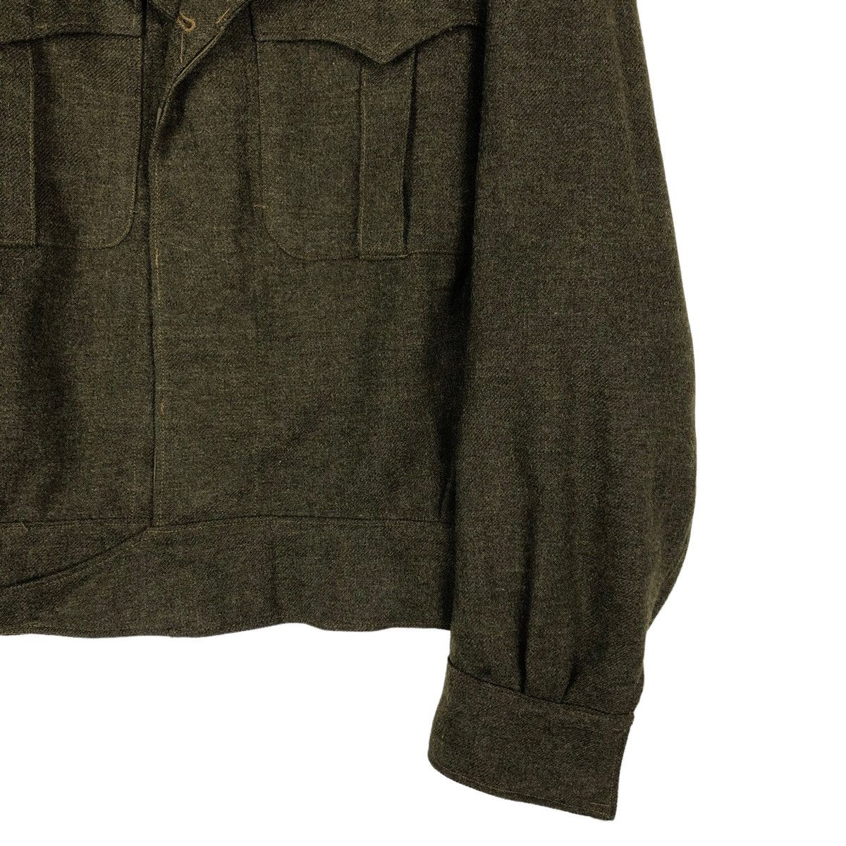 Vintage 🔥TRUE VINTAGE 1955 MILITARY CARGO JACKET BELT BUZZ RICKSONS Size US M / EU 48-50 / 2 - 7 Thumbnail