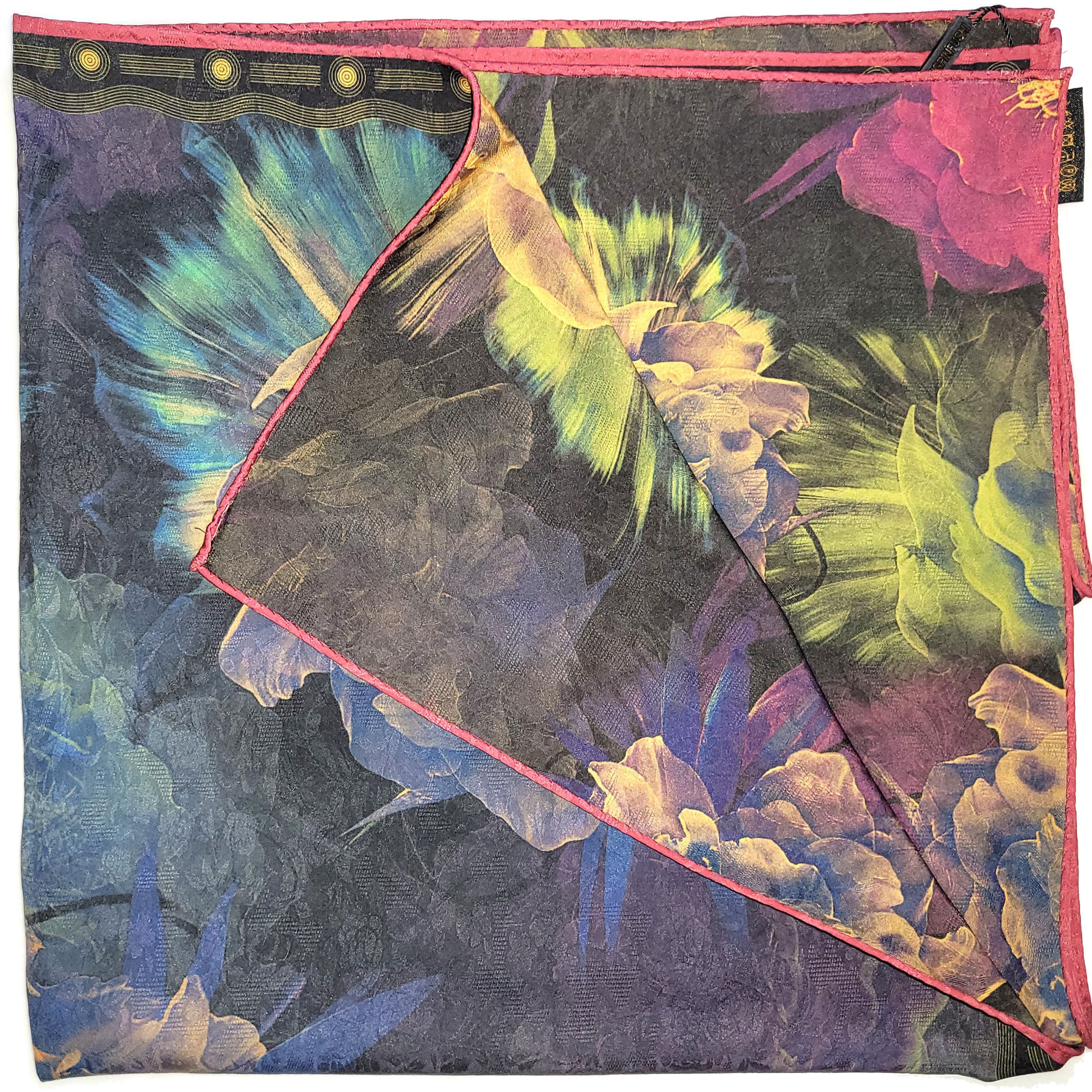 Other NWT Double-Sided Silk Scarf 27"x70" Long Rectangle Wrap 3334 Size ONE SIZE - 3 Thumbnail