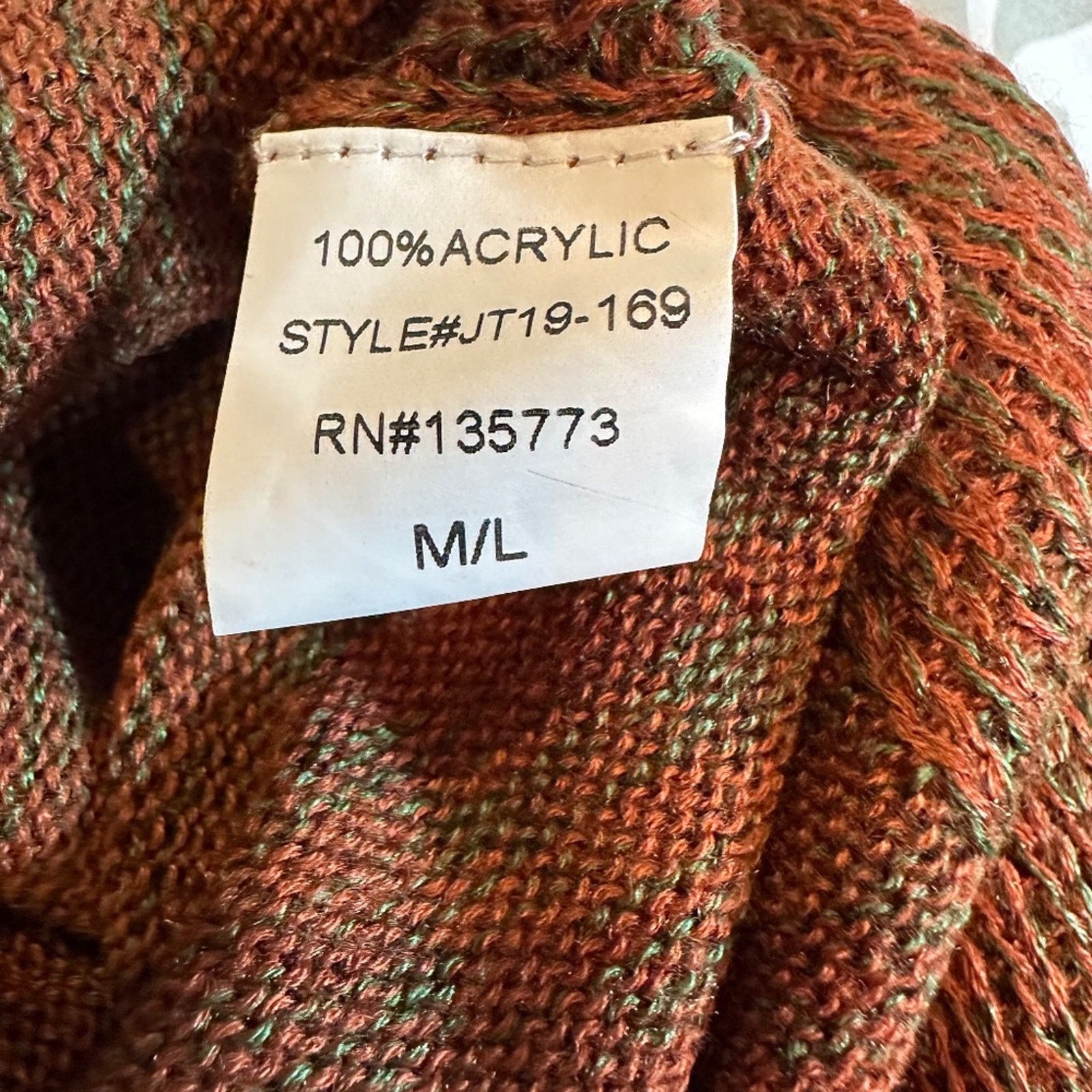 Other Olivaceous Cropped Sweater/Shawl - Fall Harvest - size M/L Size M / US 6-8 / IT 42-44 - 15 Thumbnail