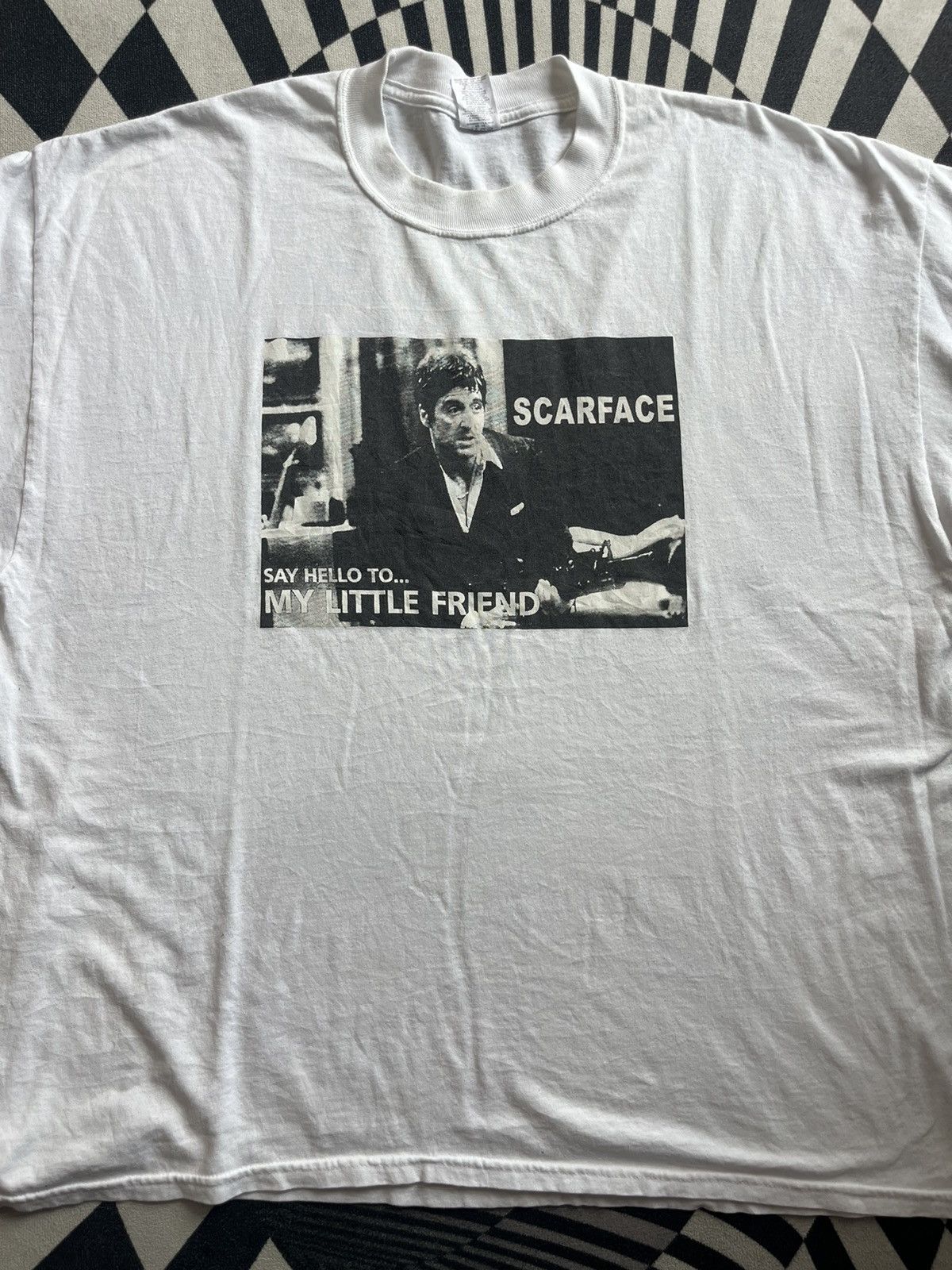 Arts & Science Vintage SCARFACE filme 00’s (3XL) Tshirt Size US XXL / EU 58 / 5 - 3 Thumbnail