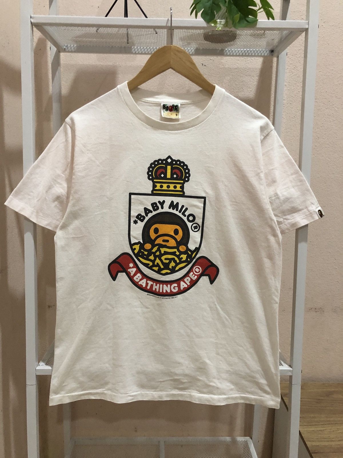 Bape 2011 Baby Milo Crown Tshirts Size US M / EU 48-50 / 2 - 1 Thumbnail