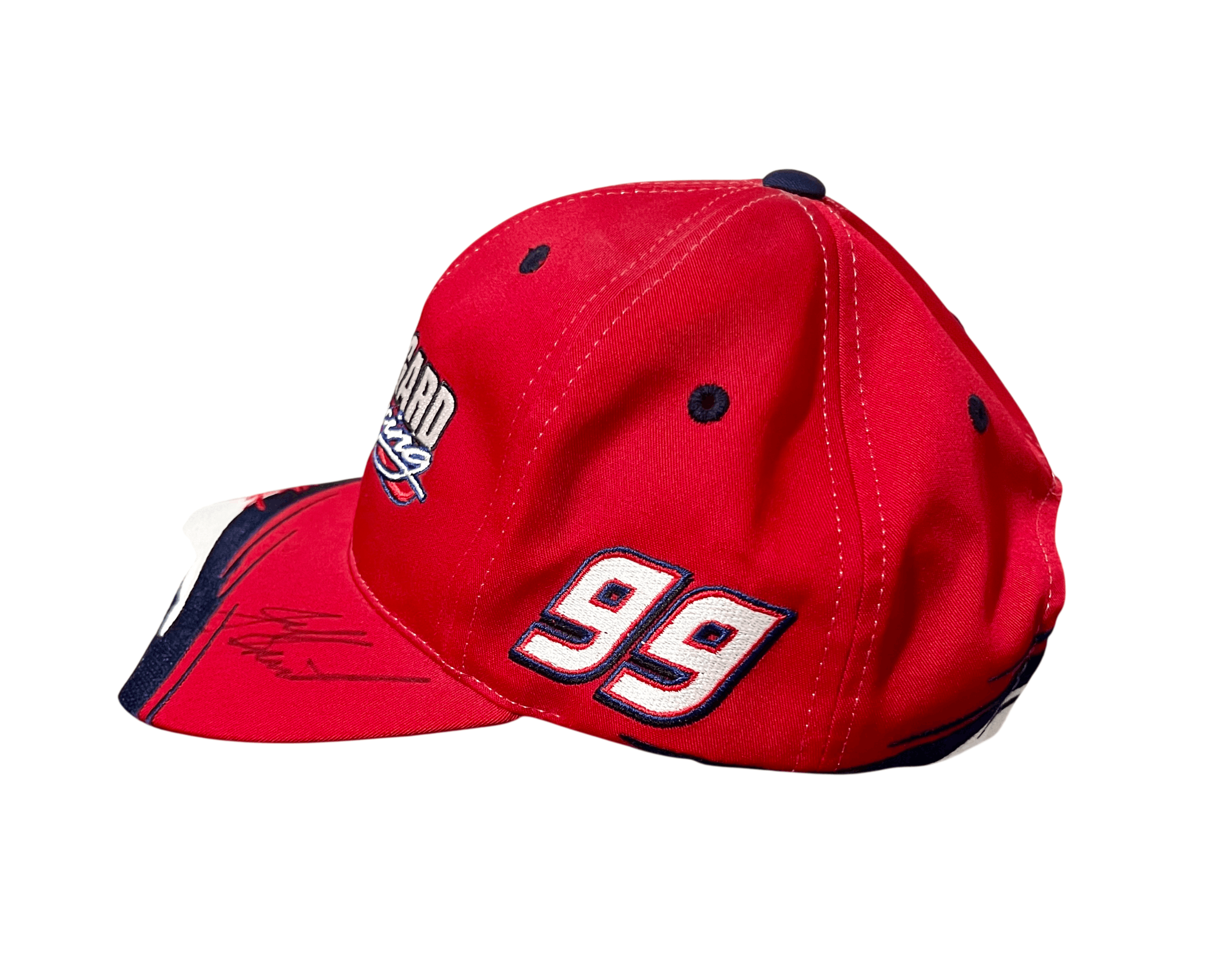NASCAR Supergard Racing Vintage Jeff Burton Autographed Snapback Size ONE SIZE - 7 Thumbnail