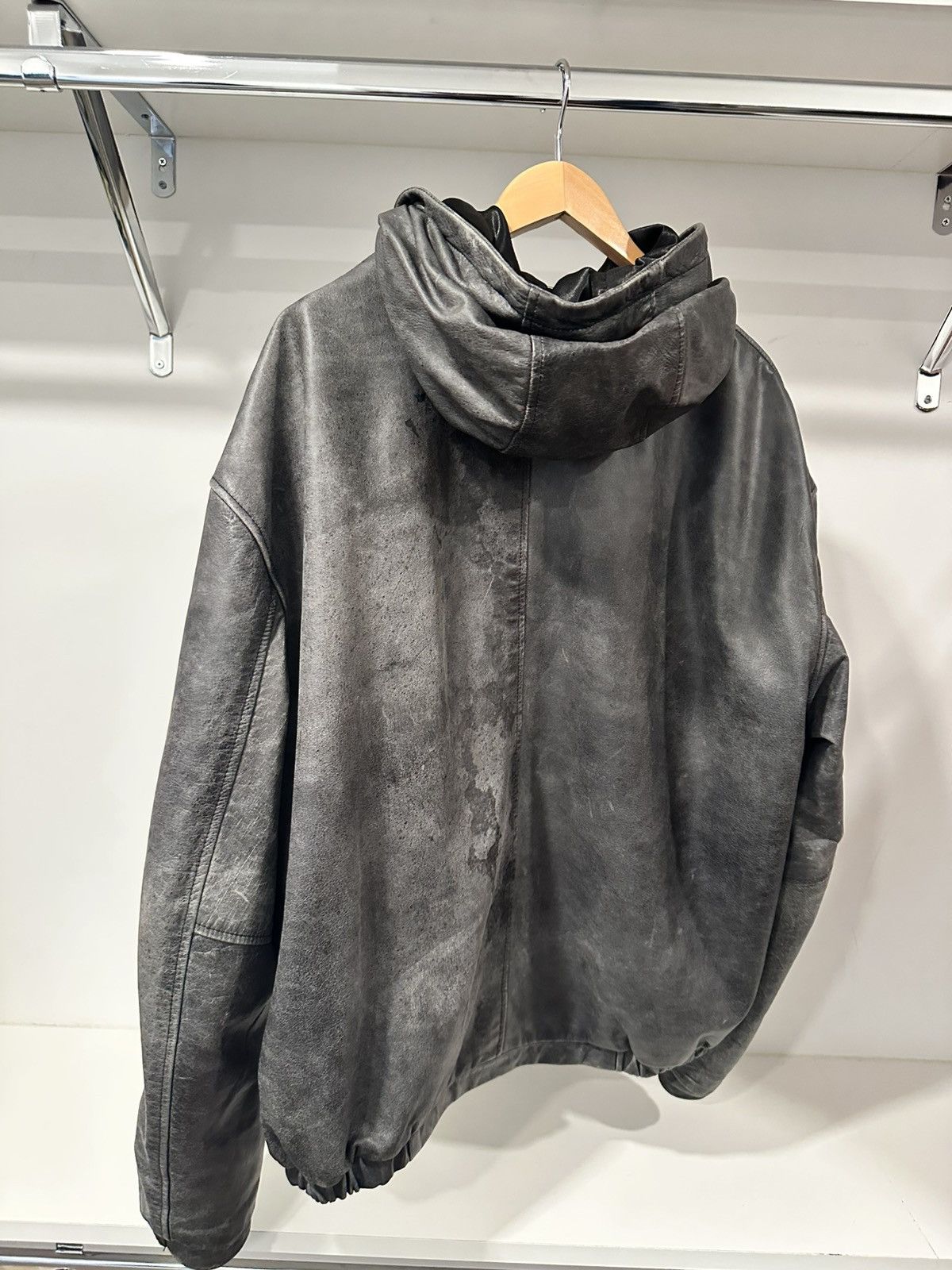 Other Found Leather Jacket Hoodie Size US L / EU 52-54 / 3 - 3 Thumbnail