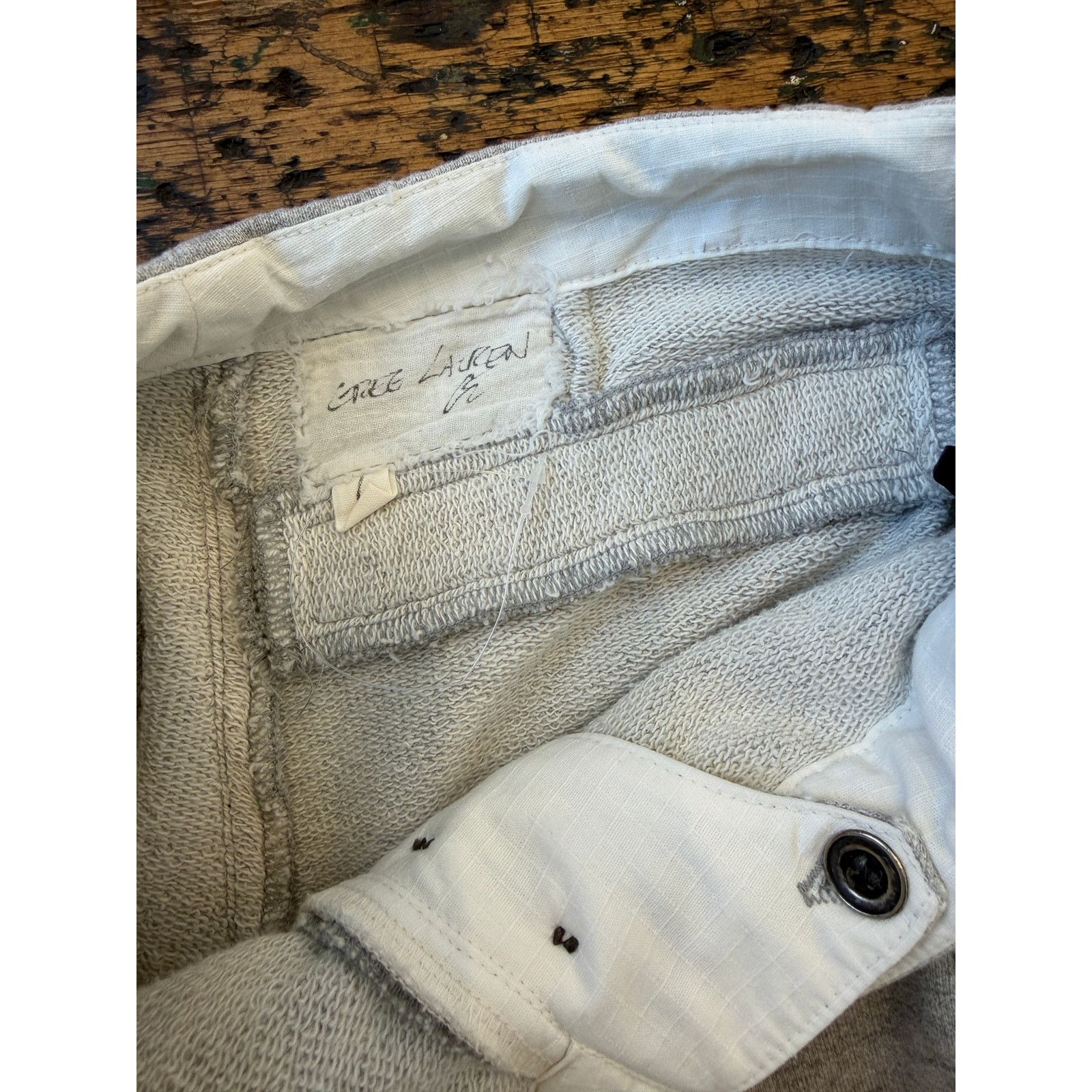 Greg Lauren Greg Lauren SAMPLE Stripe Lounge Pants Size US 30 / EU 46 - 3 Thumbnail