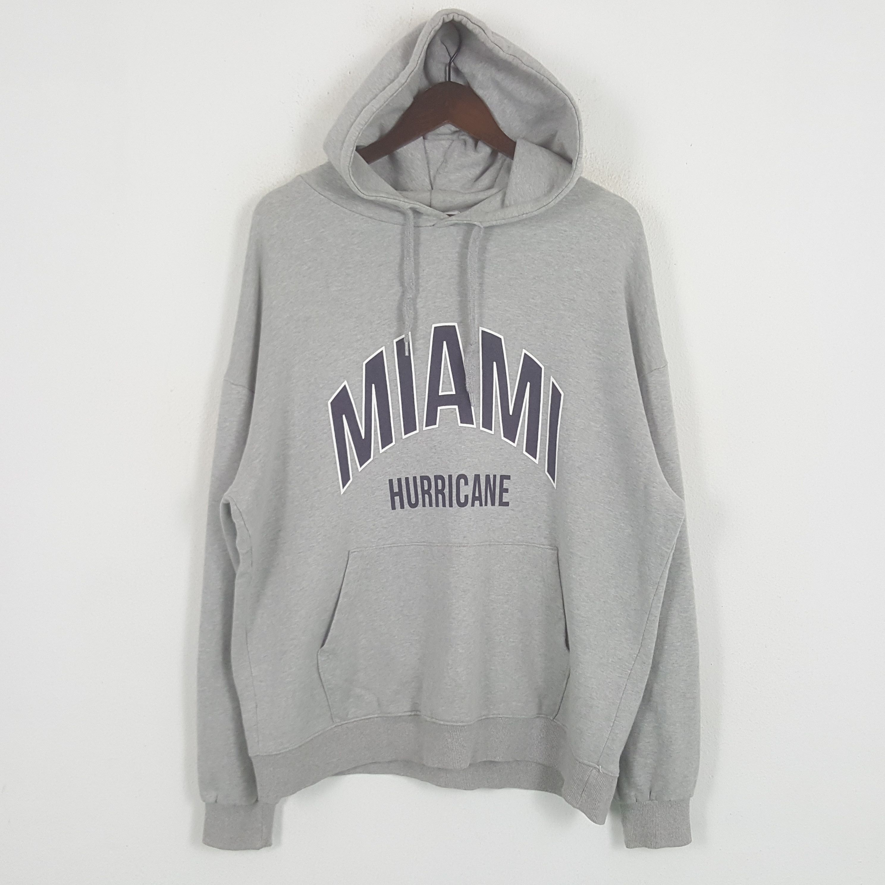 Vintage MIAMI Hurricane Sweatshirt Hoodies