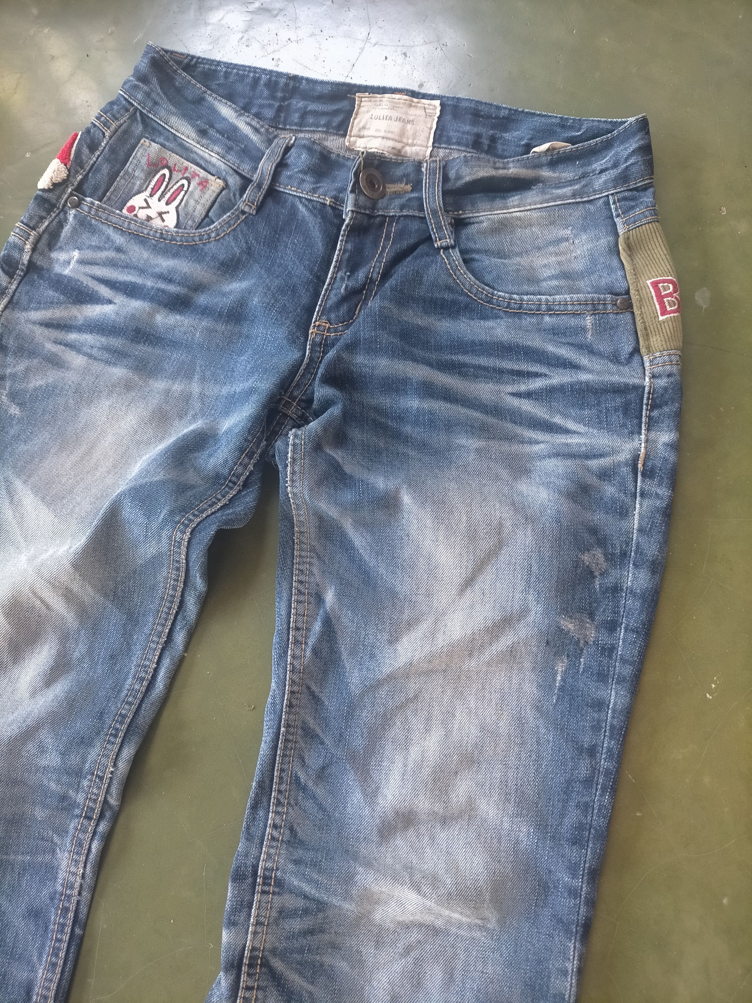 Tornado Mart 🔥90s Rare Yoshimoto nara x Lolita Rare jeans Size US 30 / EU 46 - 6 Thumbnail