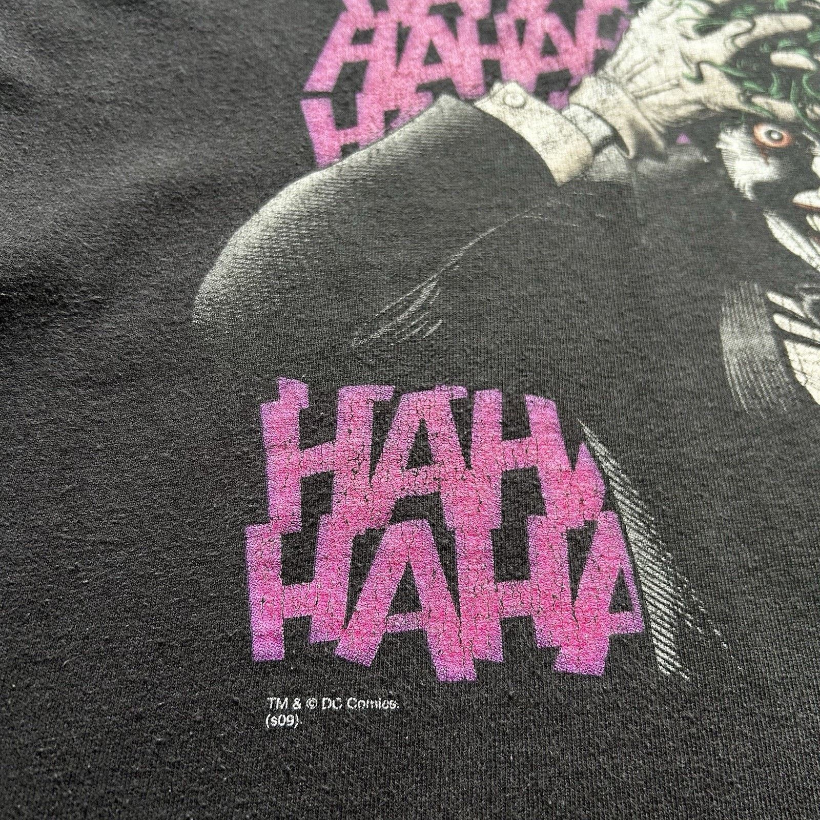 DC Comics Vintage The Joker T-Shirt 2XL Y2K Graphitti DC Comics Faded Size US XXL / EU 58 / 5 - 4 Thumbnail