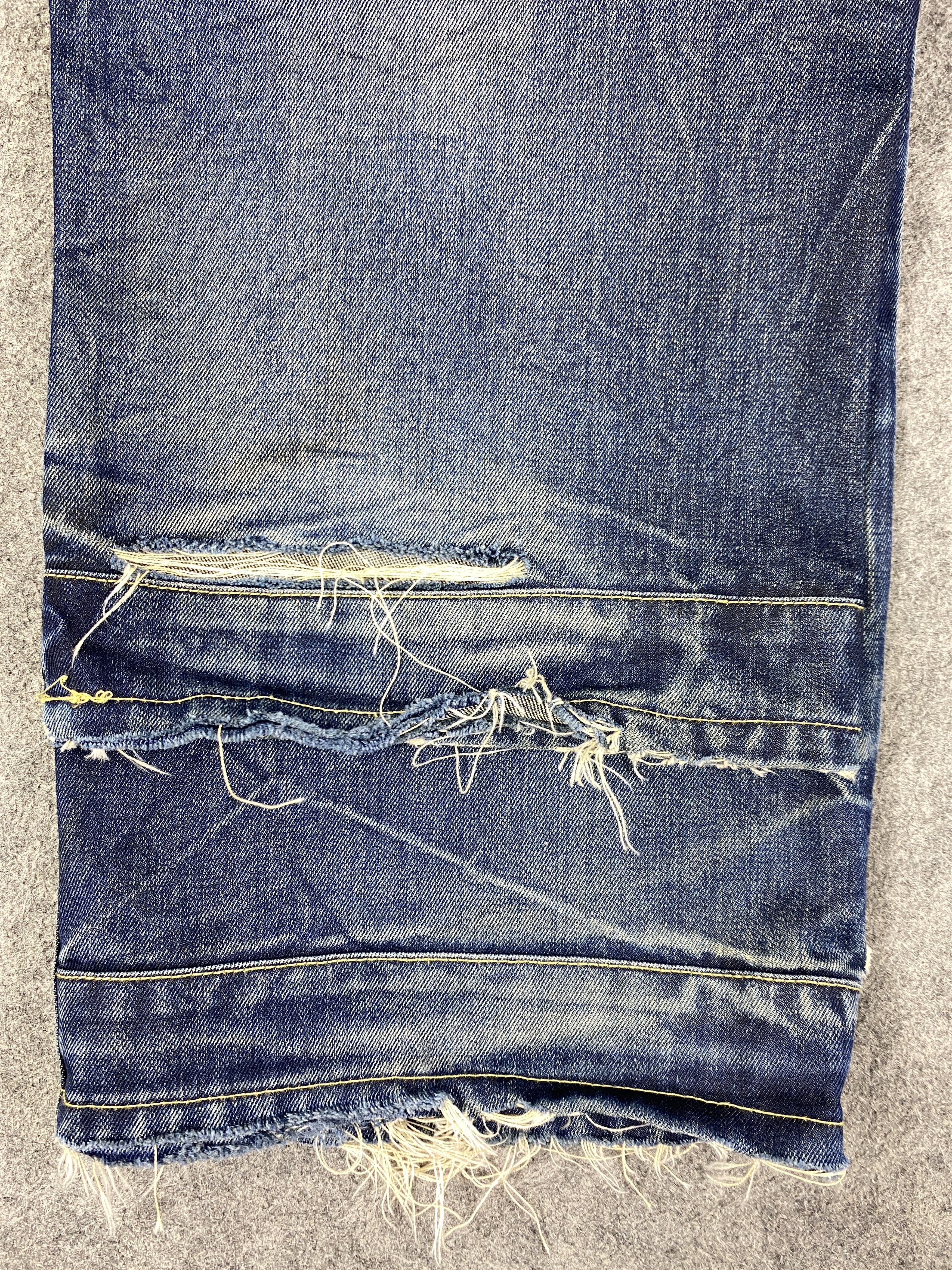 Hysteric Glamour Faded Blue Baggy HYSTERIC STYLE Jeans 30x29 Denim - JN3314 Size US 30 / EU 46 - 17 Thumbnail