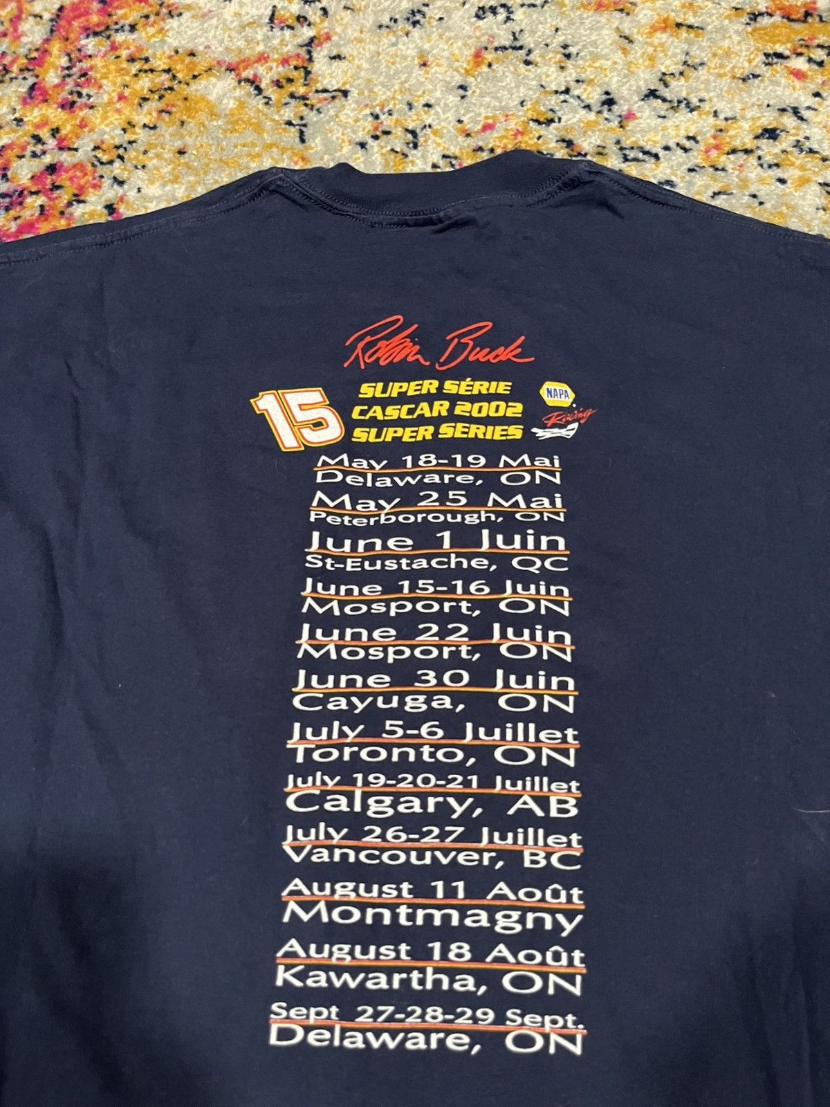 Vintage Vintage Nascar Shirt XL Size US XL / EU 56 / 4 - 4 Thumbnail