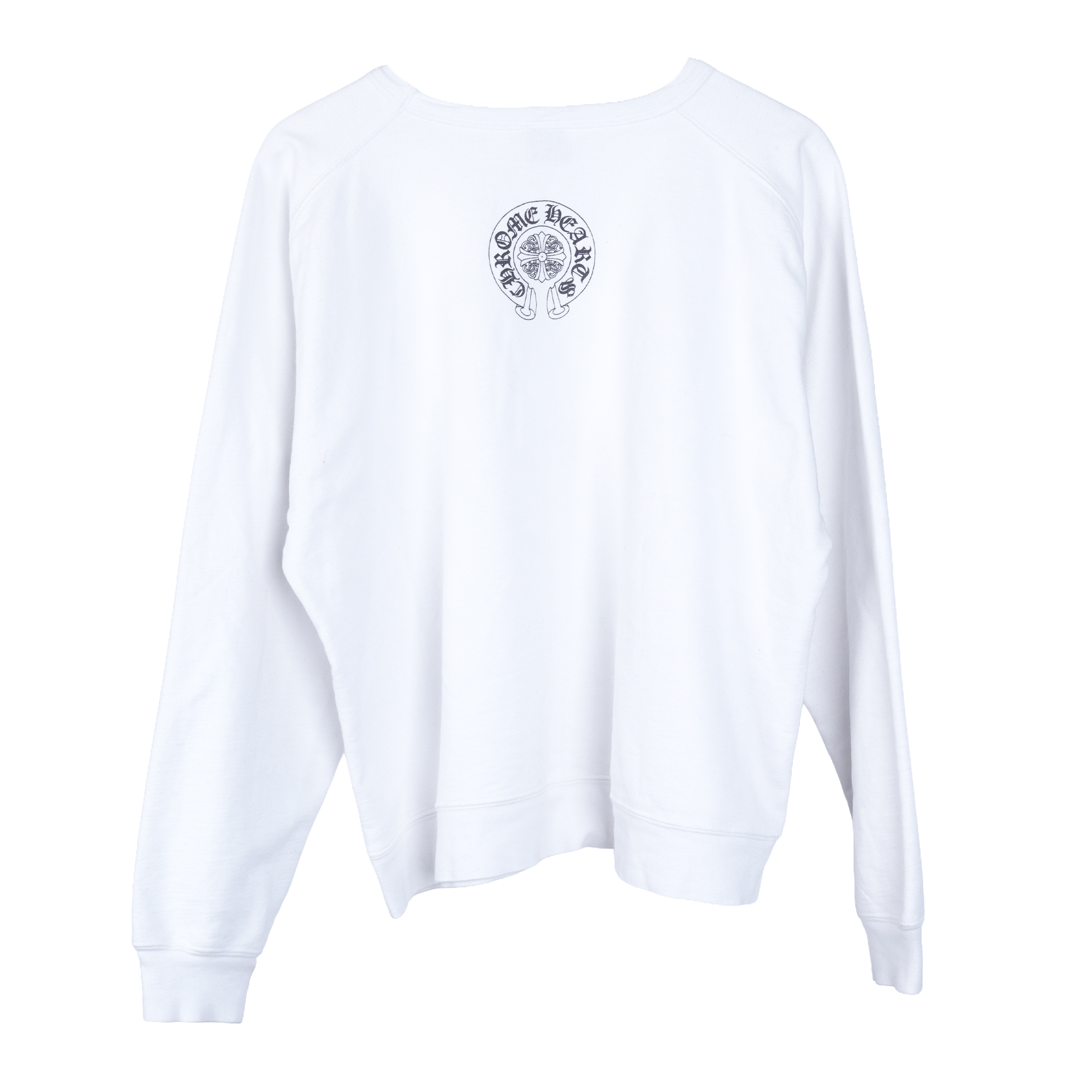 Chrome Hearts Vintage Chrome Hearts Dagger White Crewneck Size US M / EU 48-50 / 2 - 2 Thumbnail