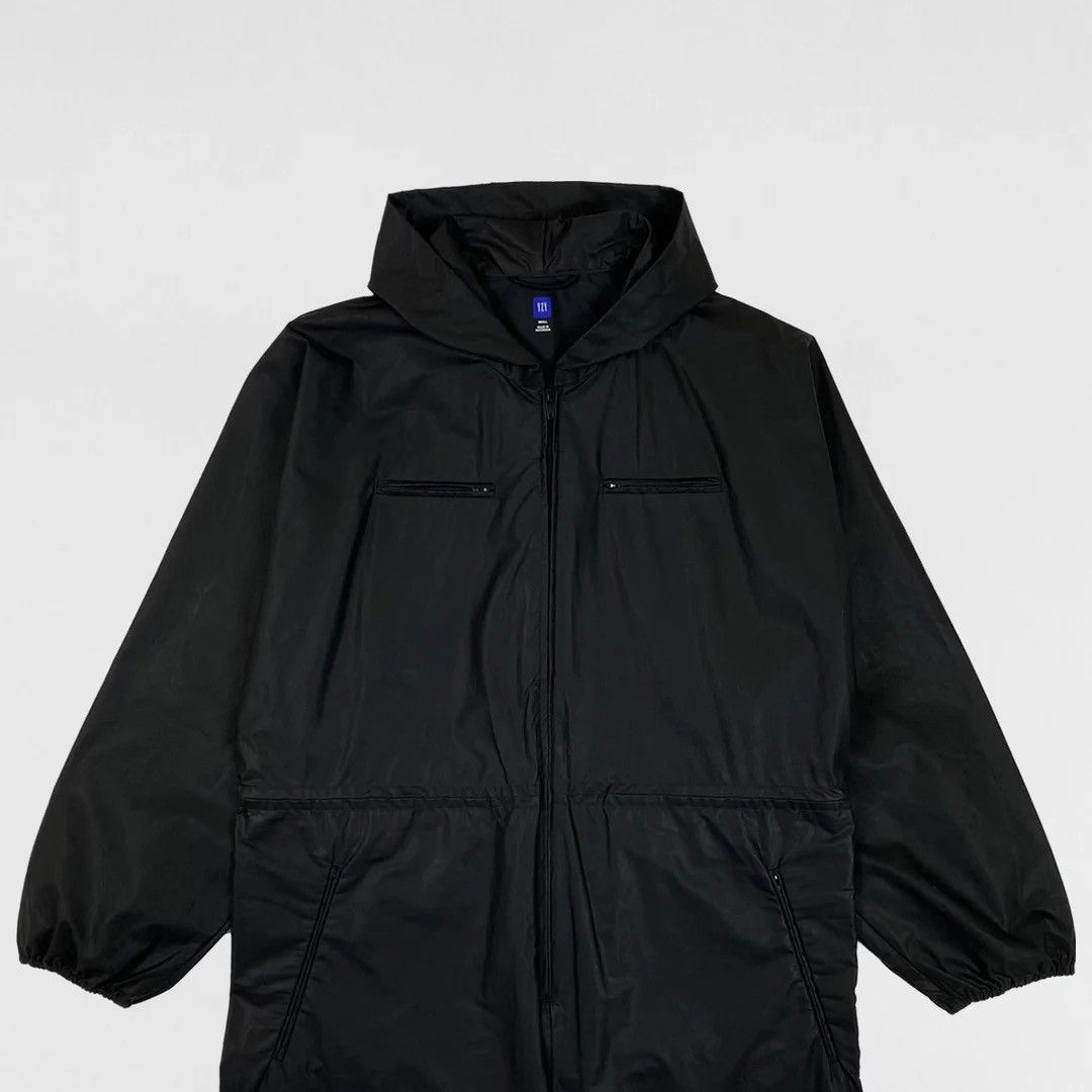 Balenciaga × Gap × Kanye West Yeezy Gap Coated Cotton Hooded Coveralls Size US M / EU 48-50 / 2 - 2 Thumbnail