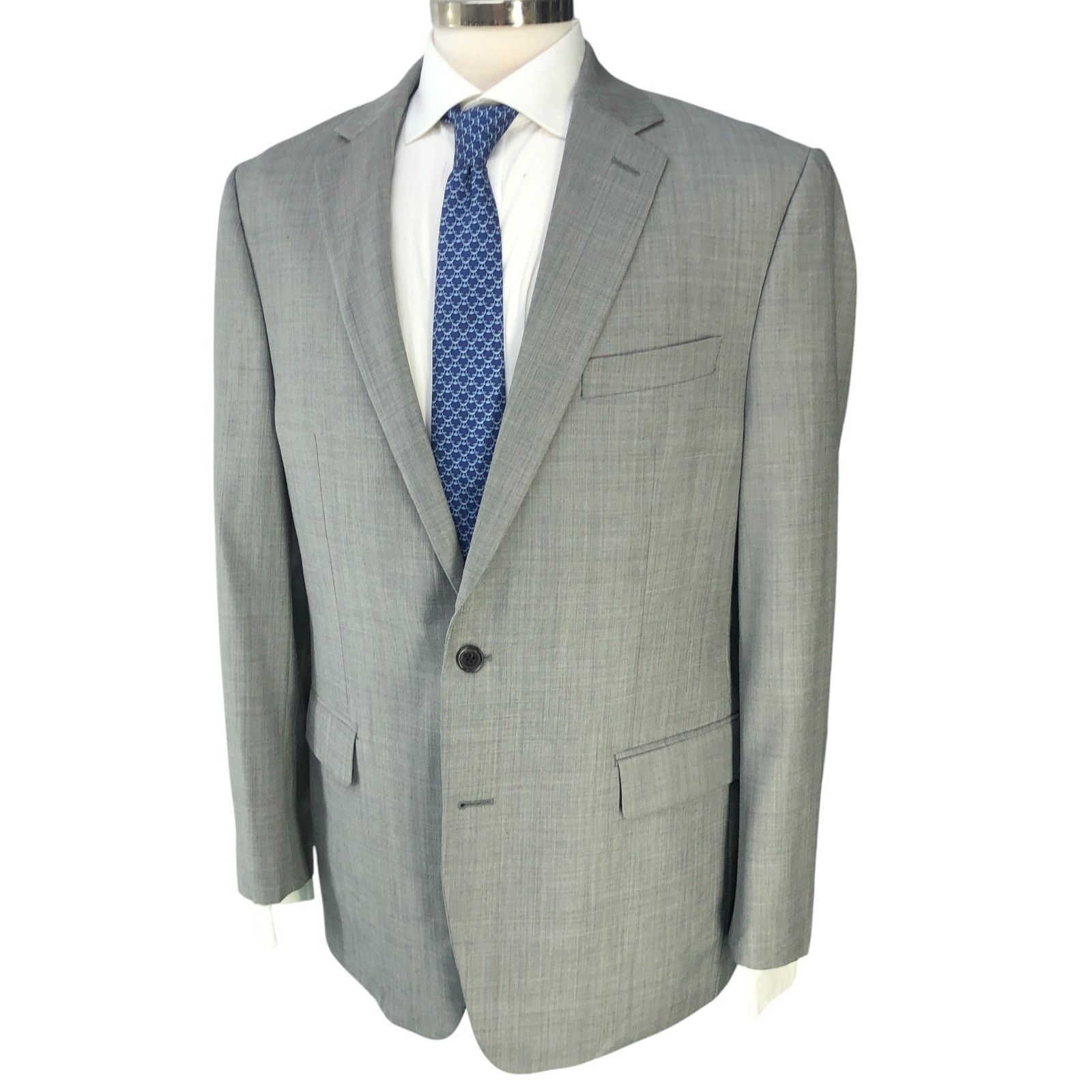 Lauren Ralph Lauren Ralph Lauren LRL 42L Suit Drop 4 Gray 2 RECENT *TINY FLAW Size 42L - 2 Thumbnail