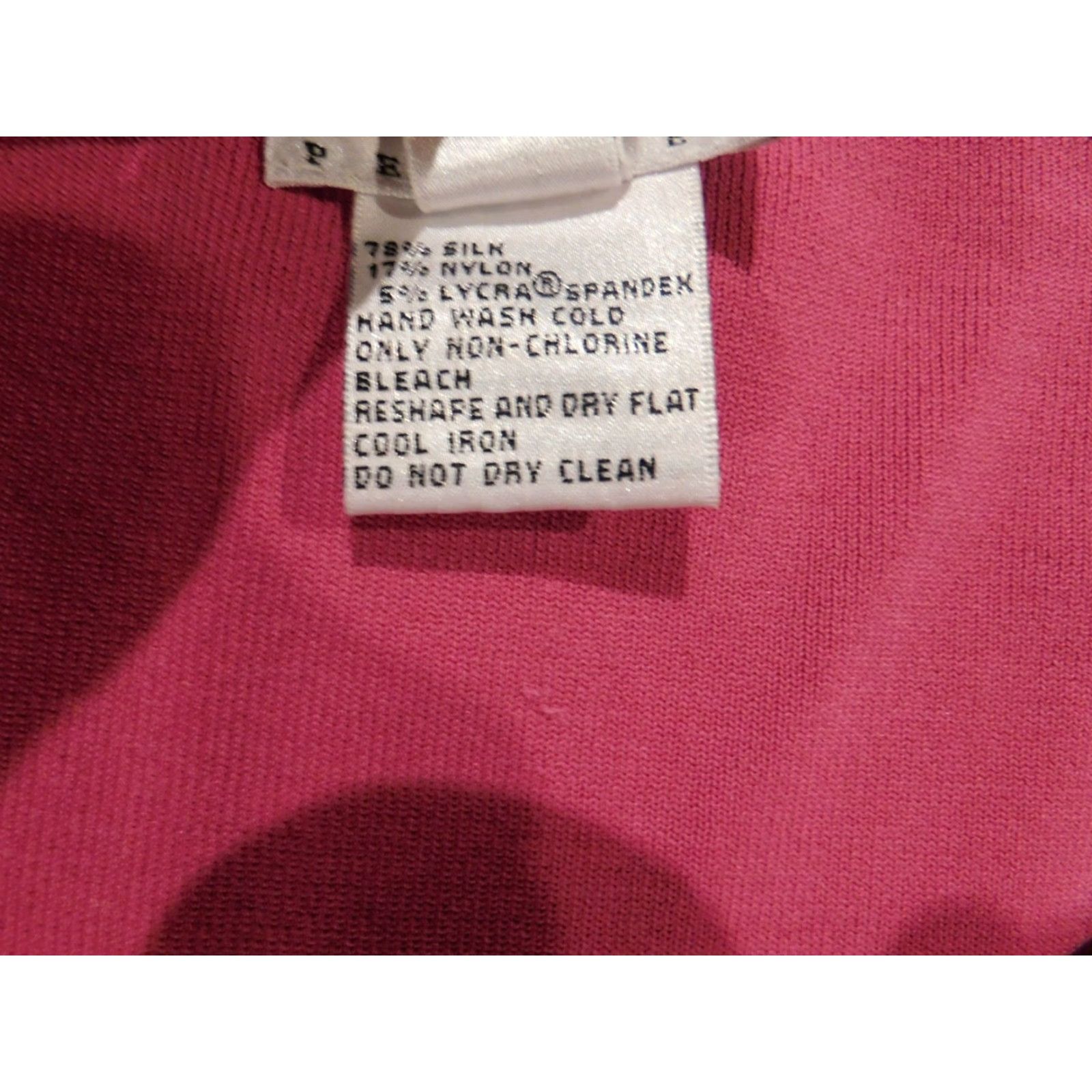 Talbots Talbots Blouse Sleeveless Pink Pullover Stretch Petites Womens Large Size L / US 10 / IT 46 - 5 Thumbnail