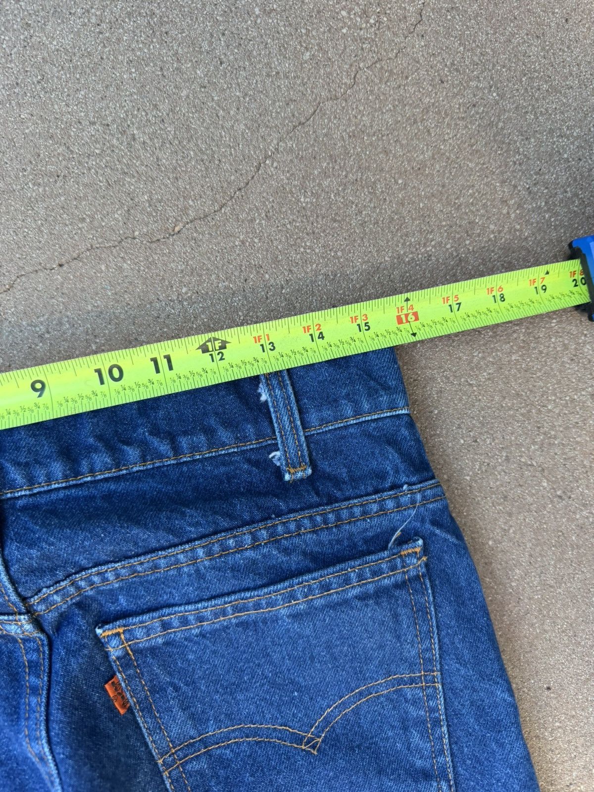 Levi's Vtg 80’s Levi’s 646 Orange Tab Bellbottom Flare Jeans 31x31 Size US 31 - 9 Thumbnail